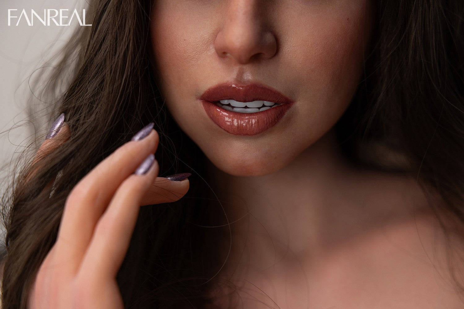 Gina Torso Sexdocka (FanReal Doll 95cm G-kupa Silikon)