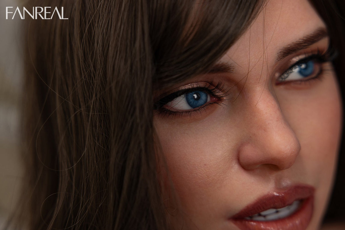 Gina Torso Sexdocka (FanReal Doll 95cm G-kupa Silikon)