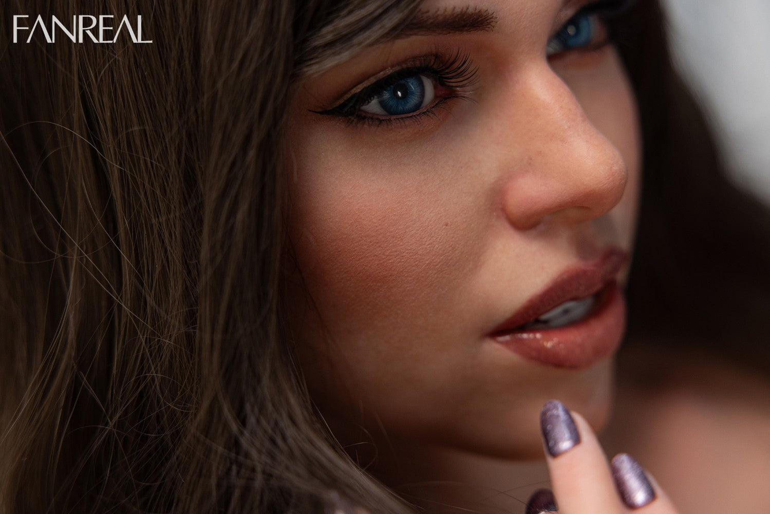 Gina Torso Sexdocka (FanReal Doll 95cm G-kupa Silikon)