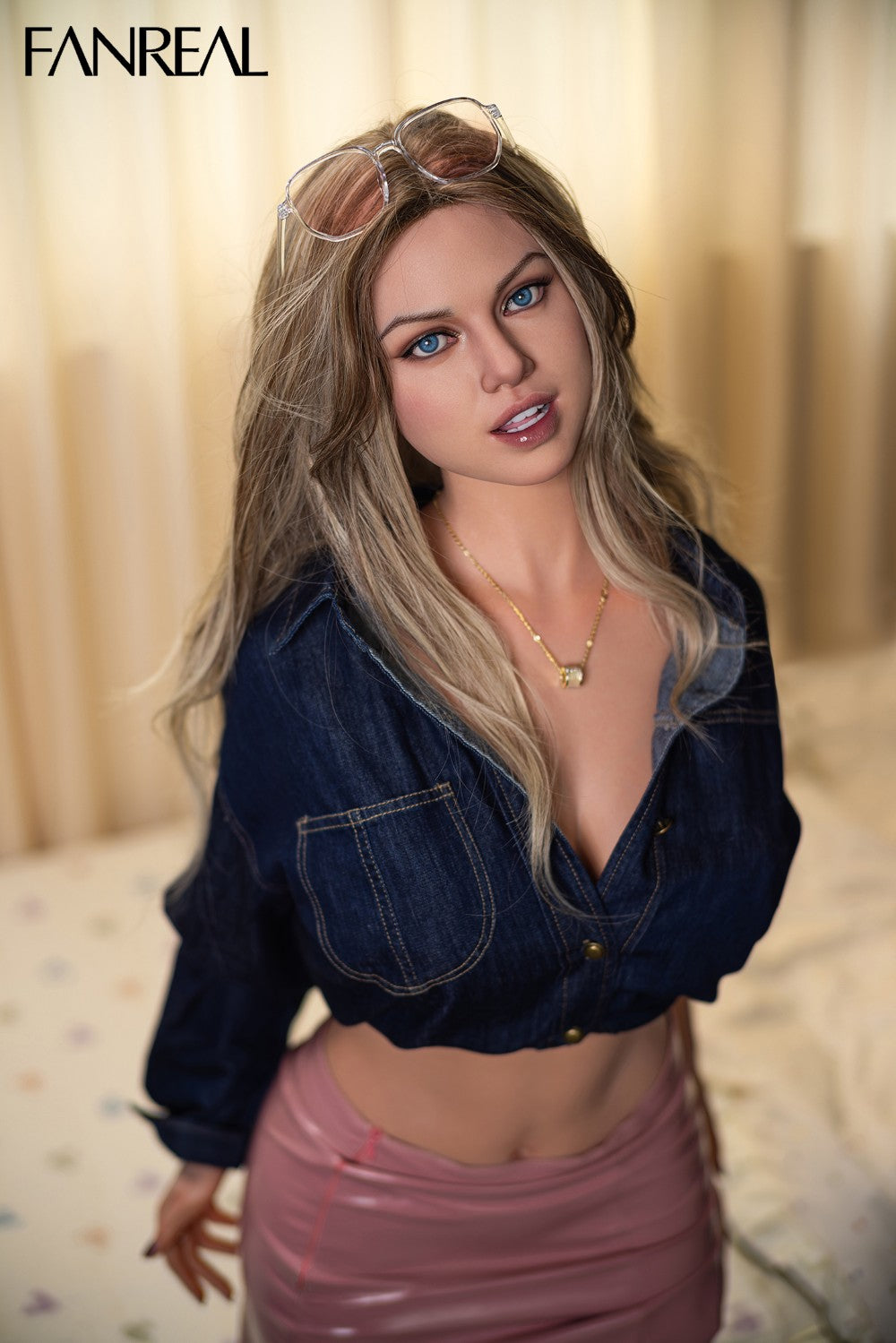 Maria Sexdocka (FanReal Doll 170cm D-kupa Silikon)