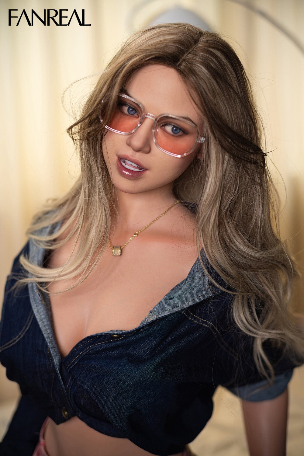 Maria Sexdocka (FanReal Doll 170cm D-kupa Silikon)