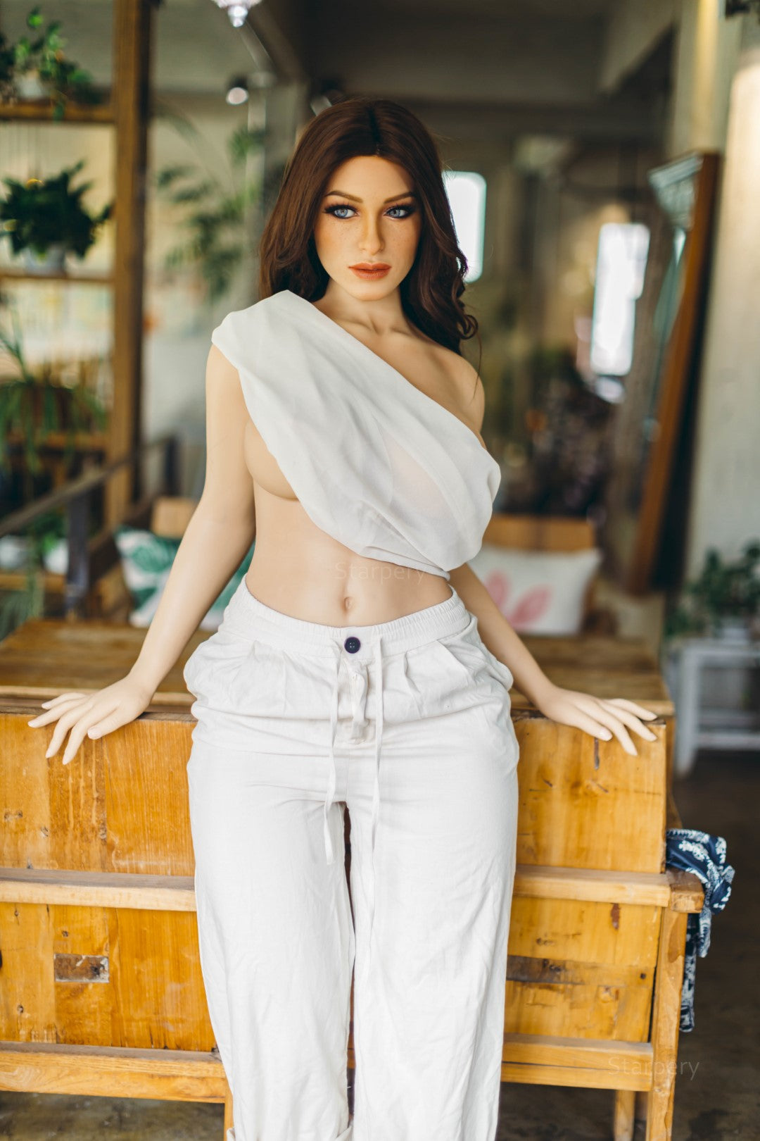 Adele Sexdocka (Starpery 165cm G-kupa TPE+Silikon)