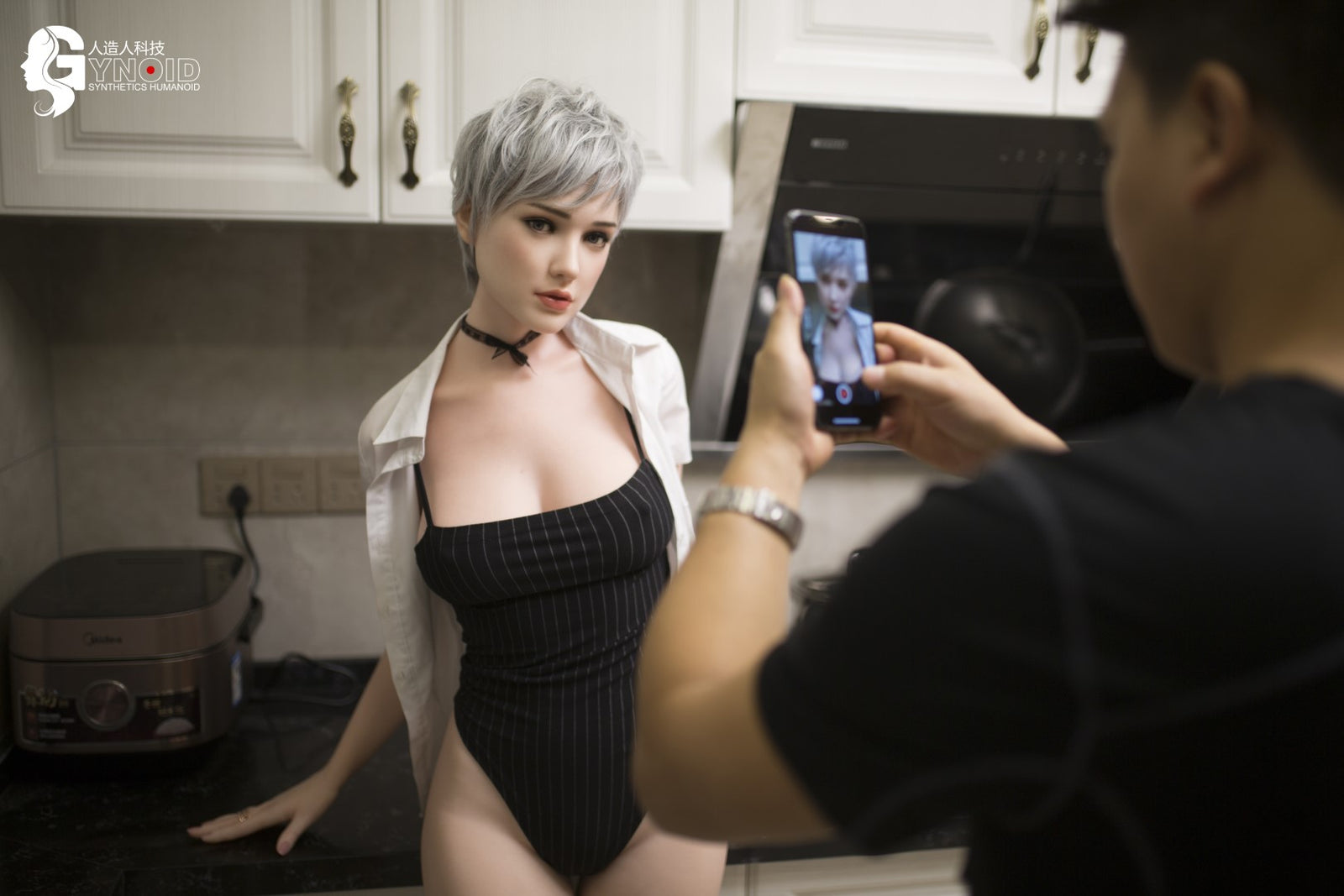 Sexdocka Laura Model 11 (Gynoid Doll 162cm E-Kupa Silikon)