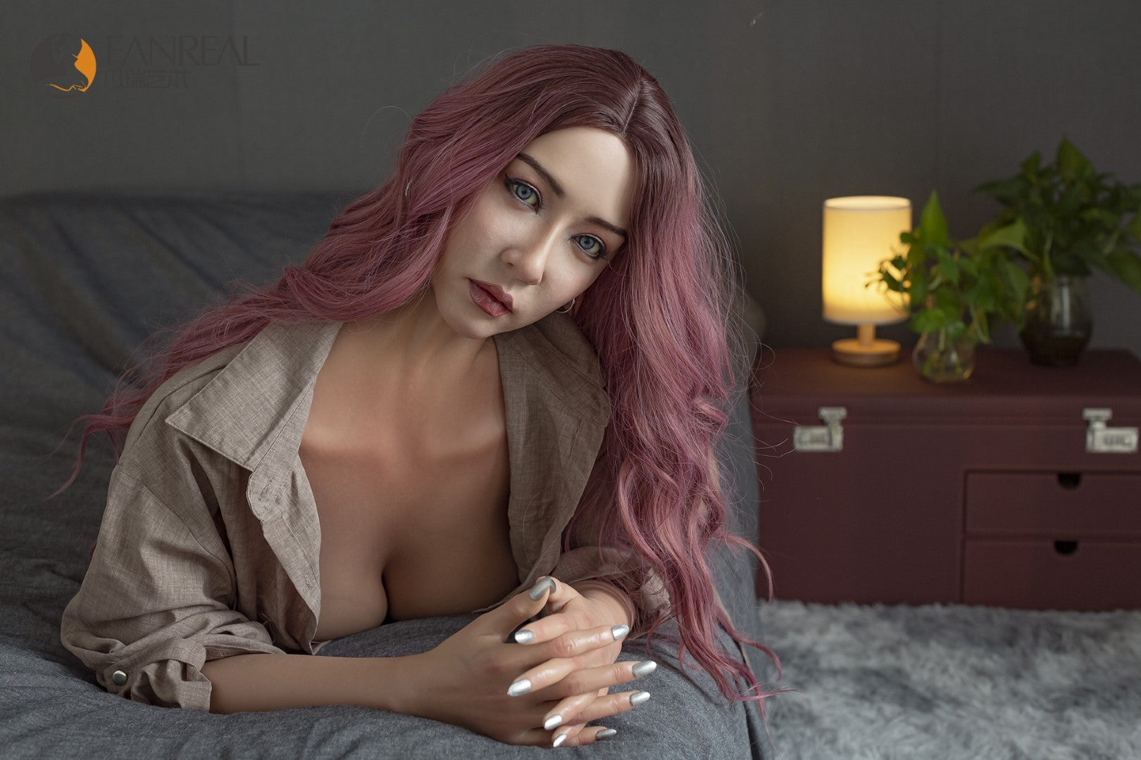 EVA seksinukke (FanReal Doll 165 cm D-cup silikoni)
