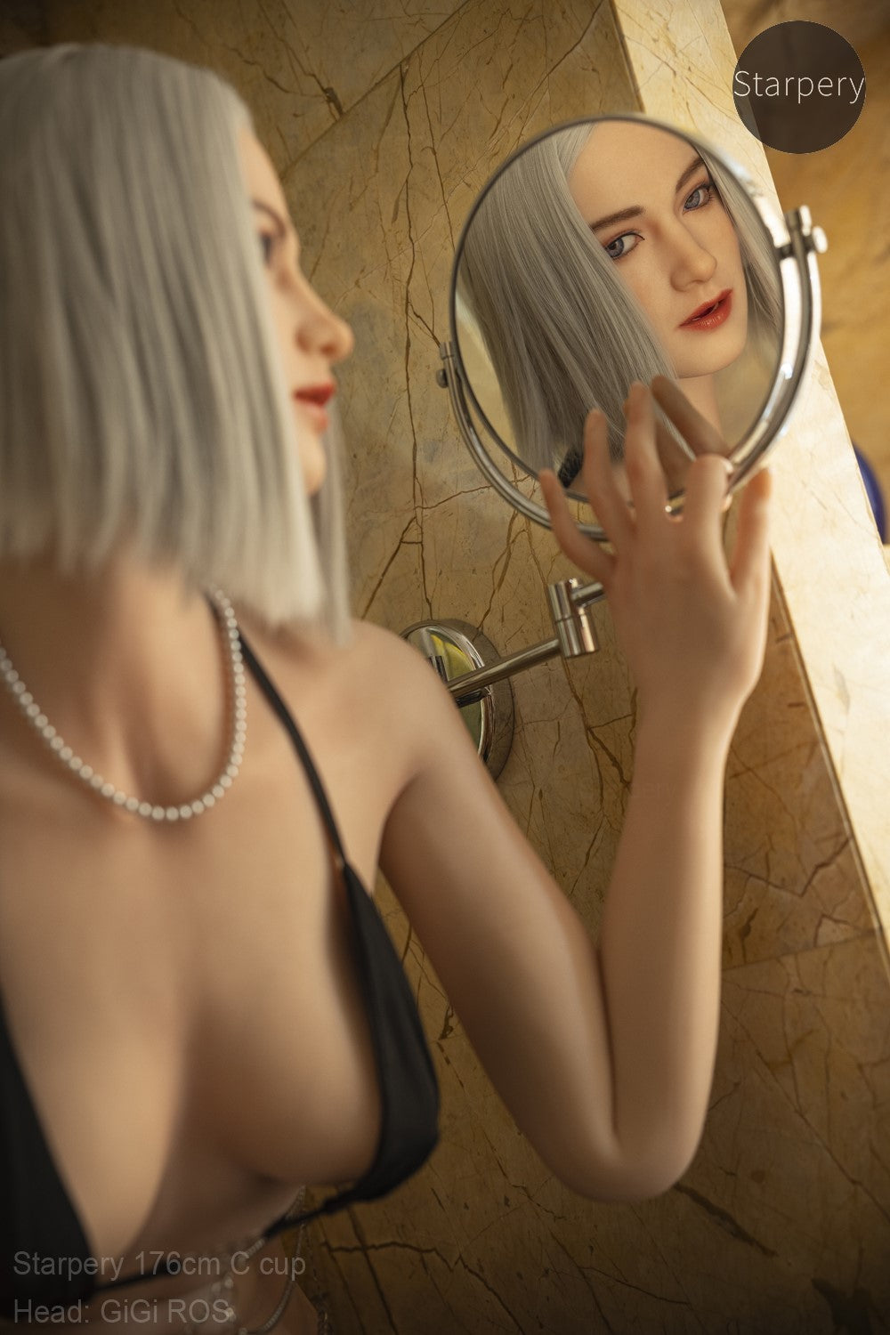 Gigi Sex doll (Starpery 176cm C-cup TPE+silicone)