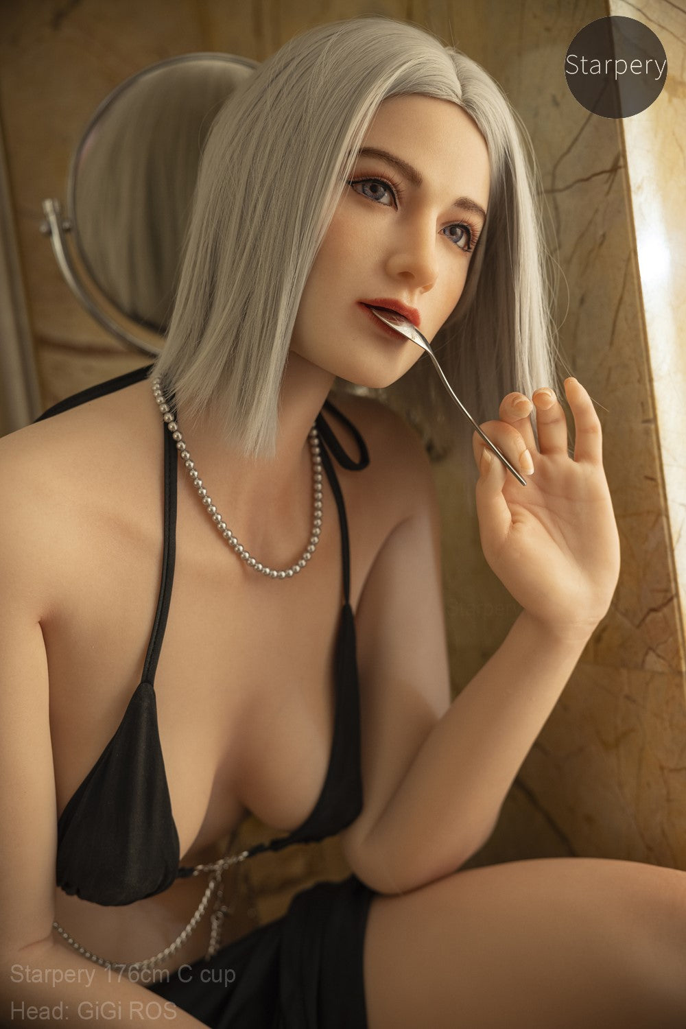 Gigi Sexdocka (Starpery 176cm C-kupa TPE+Silikon)