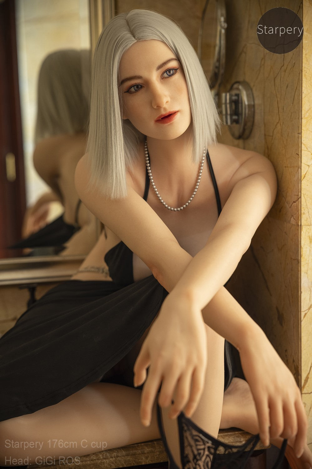 Gigi Sexdocka (Starpery 176cm C-kupa TPE+Silikon)