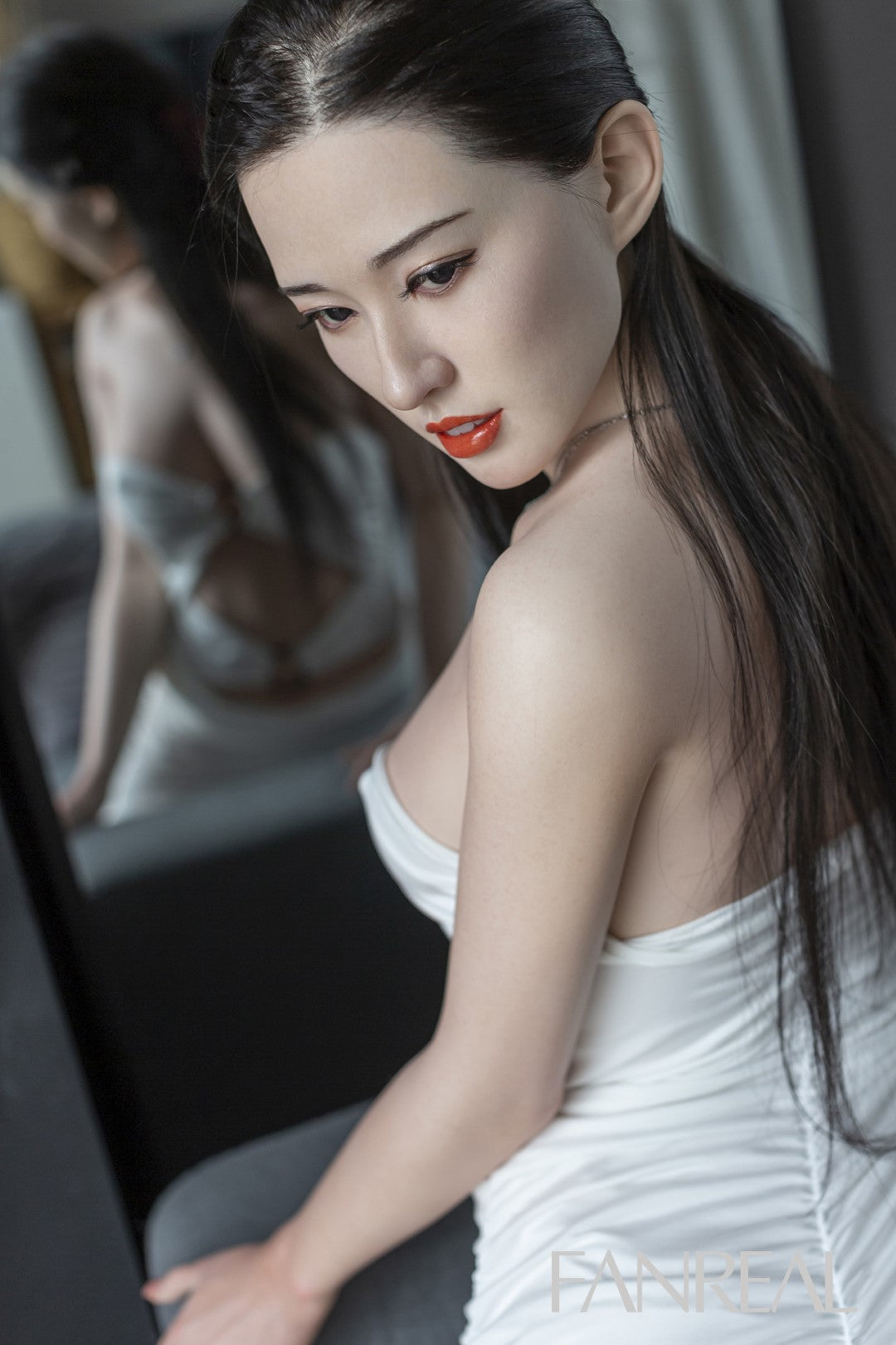 Fei Sexdocka (FanReal Doll 173cm D-kupa Silikon)