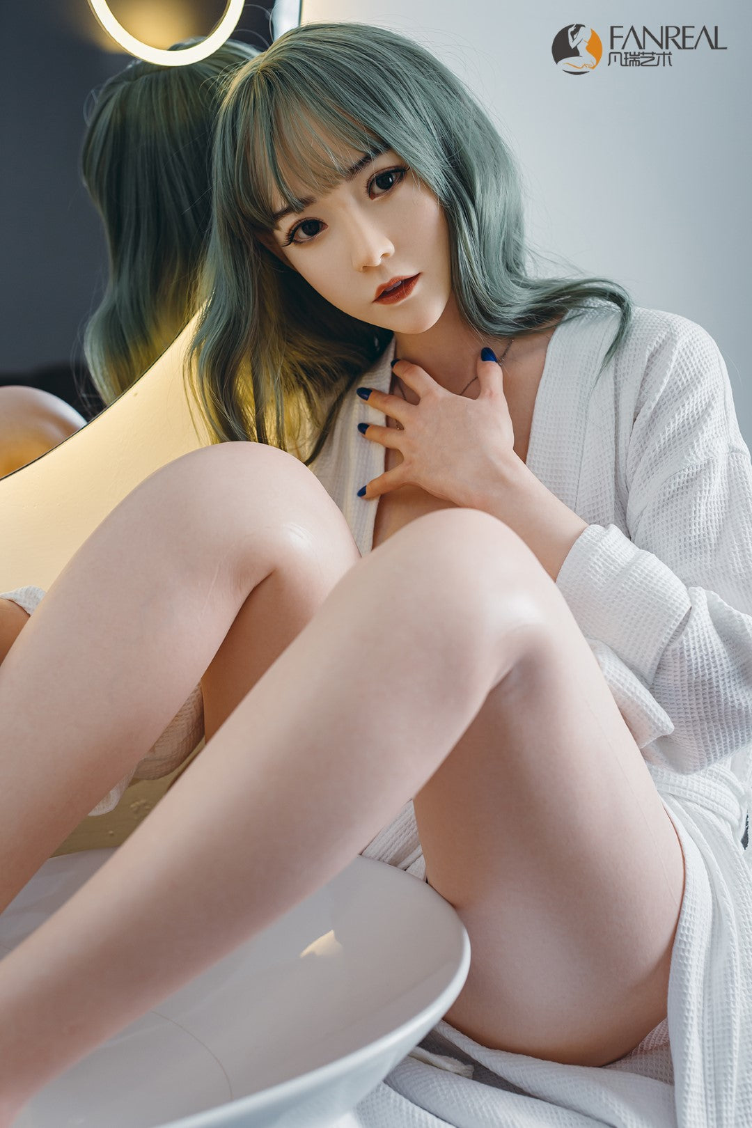 Qian Sexdocka (FanReal Doll 158cm B-kupa Silikon)