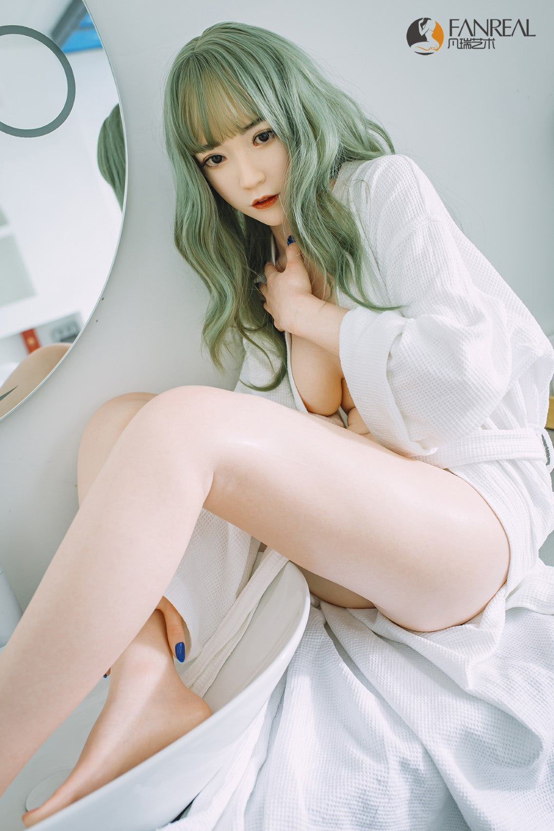 Qian Sexdocka (FanReal Doll 158cm B-kupa Silikon)