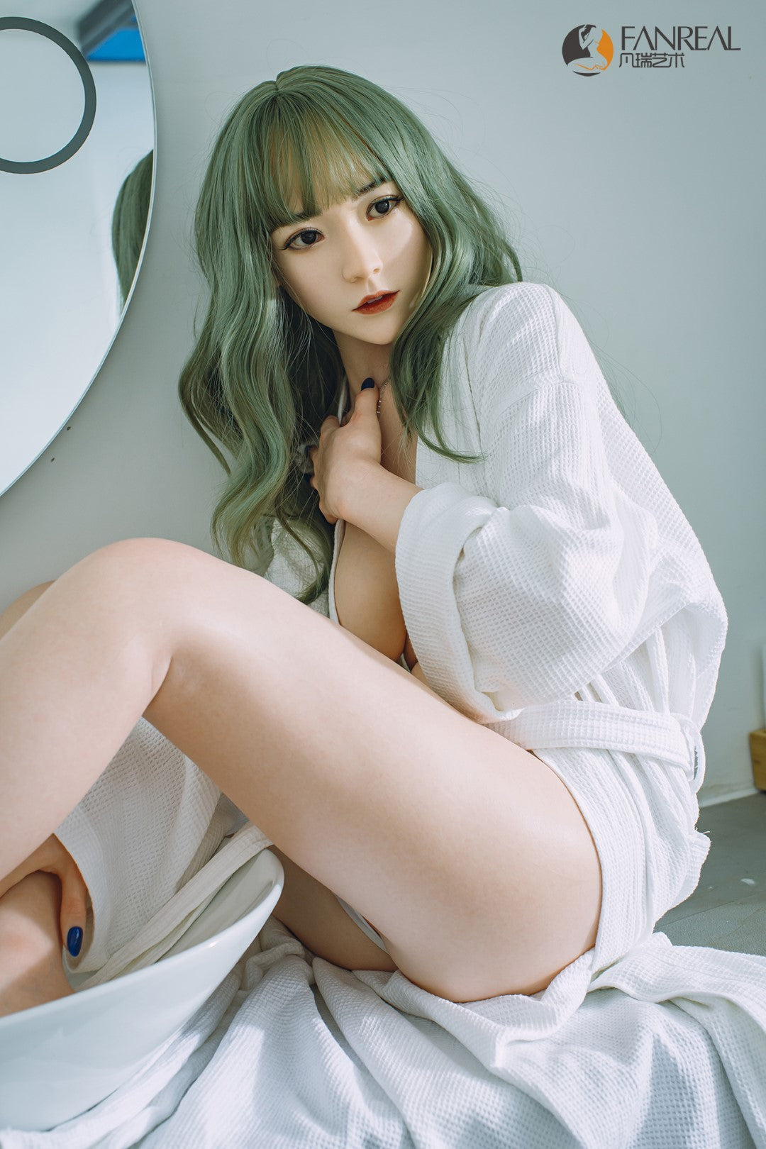 Qian Sexdocka (FanReal Doll 158cm B-kupa Silikon)