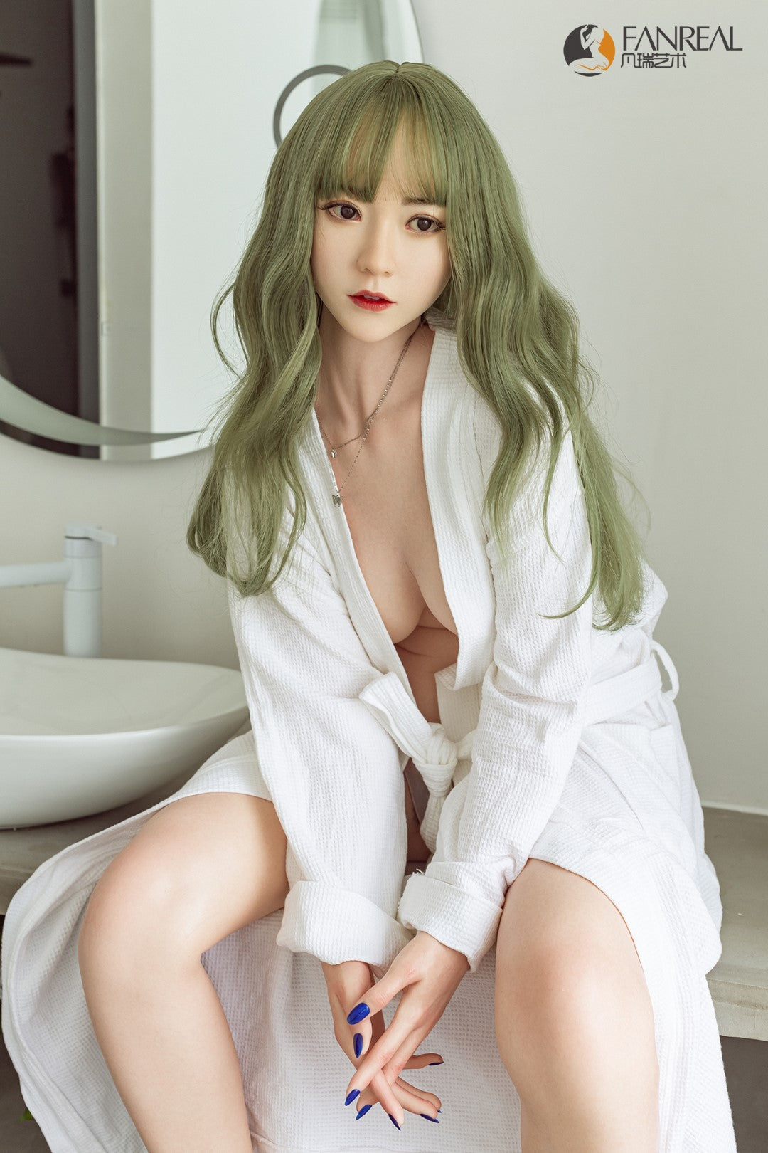 Qian Sexdocka (FanReal Doll 158cm B-kupa Silikon)