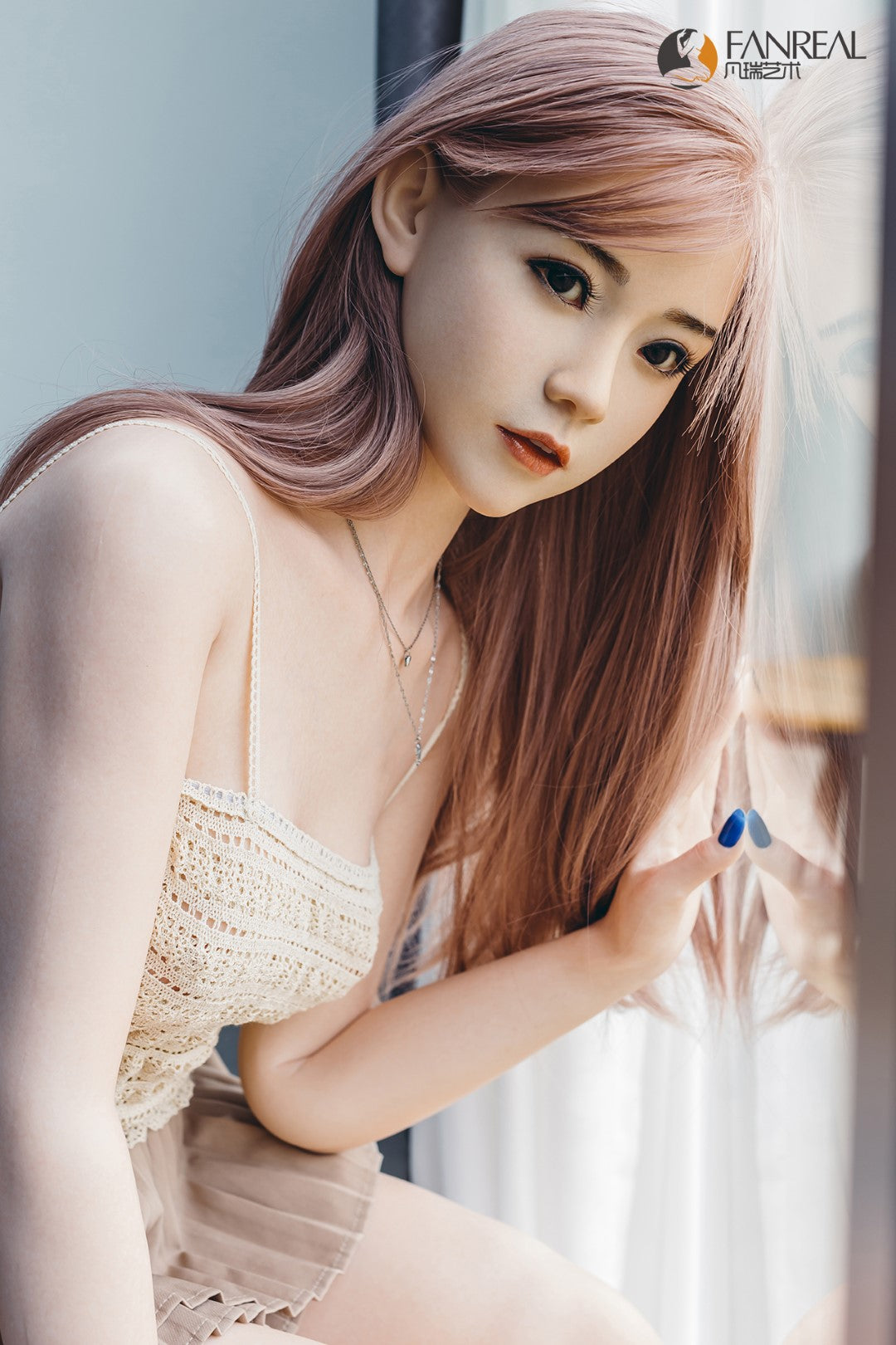 Qian seksinukke (FanReal Doll 158 cm B-cup silikoni)