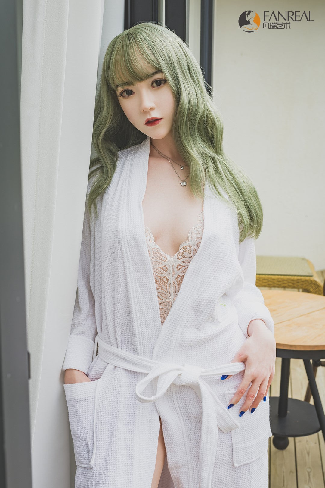 Qian Sexdocka (FanReal Doll 158cm B-kupa Silikon)