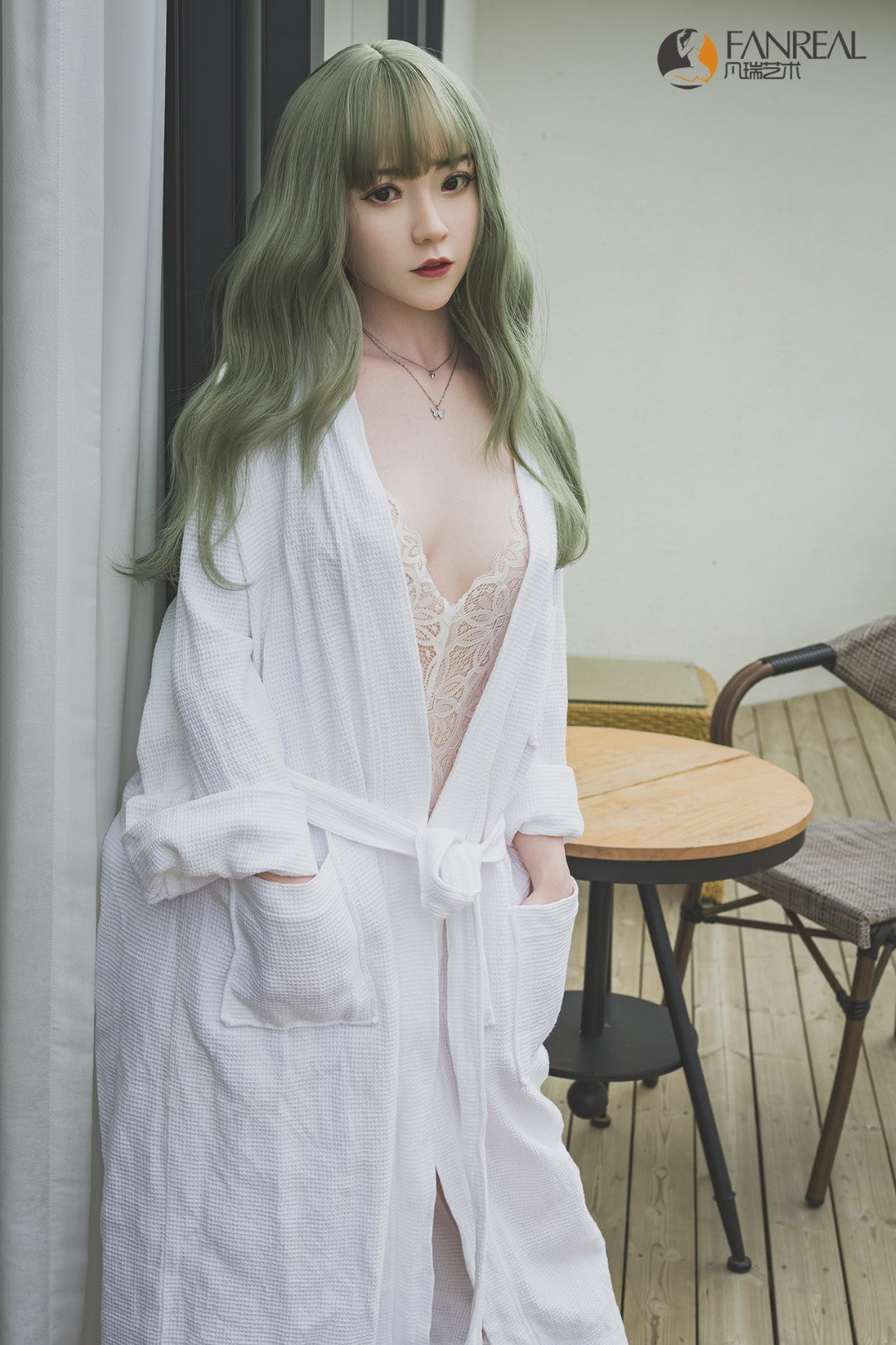 Qian Sexdocka (FanReal Doll 158cm B-kupa Silikon)