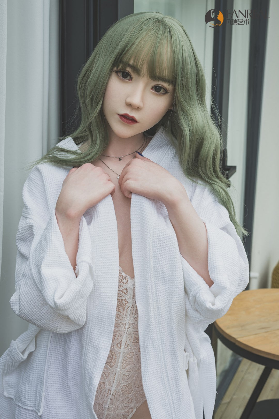 Qian Sexdocka (FanReal Doll 158cm B-kupa Silikon)