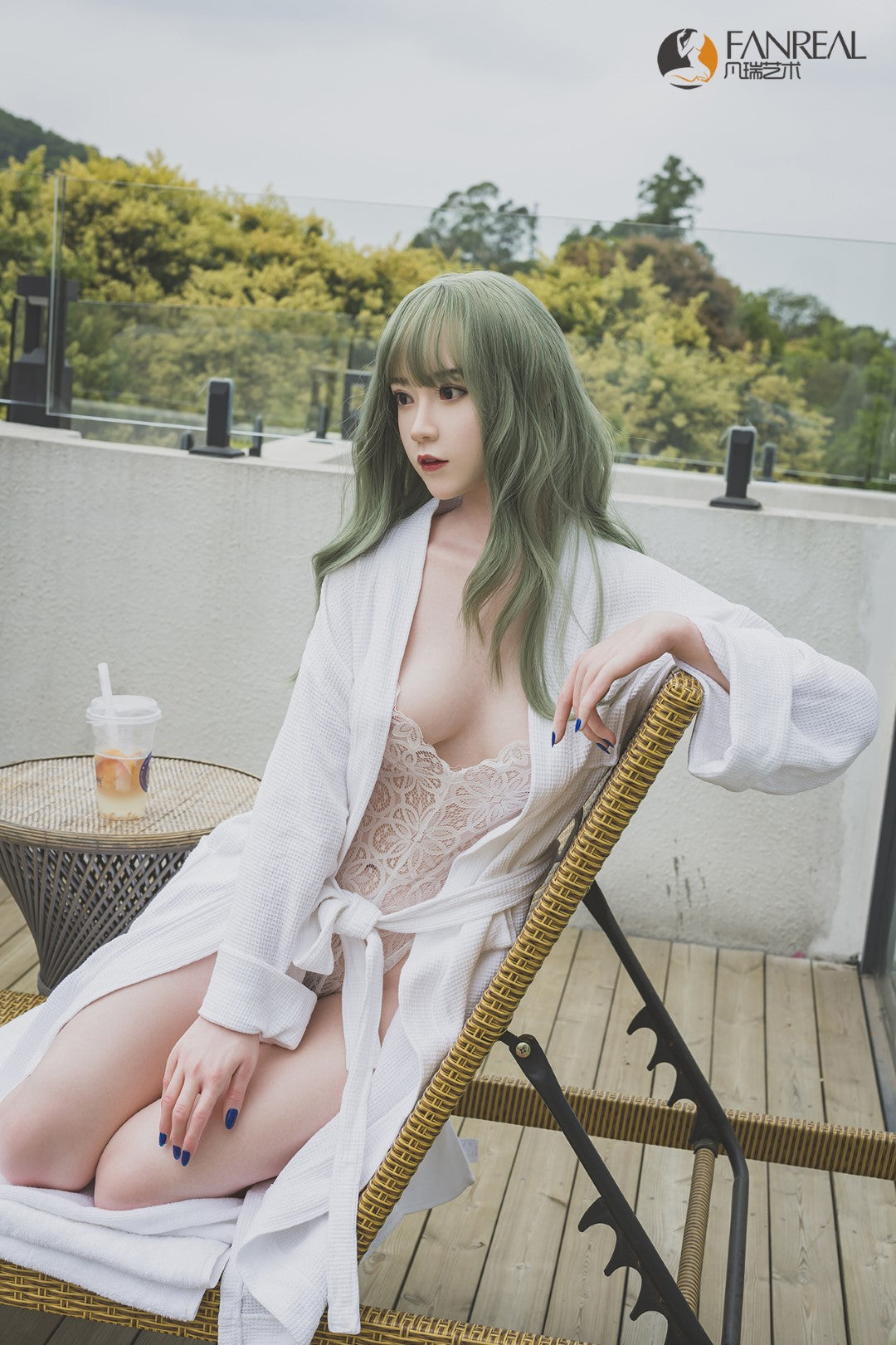 Qian Sexdocka (FanReal Doll 158cm B-kupa Silikon)