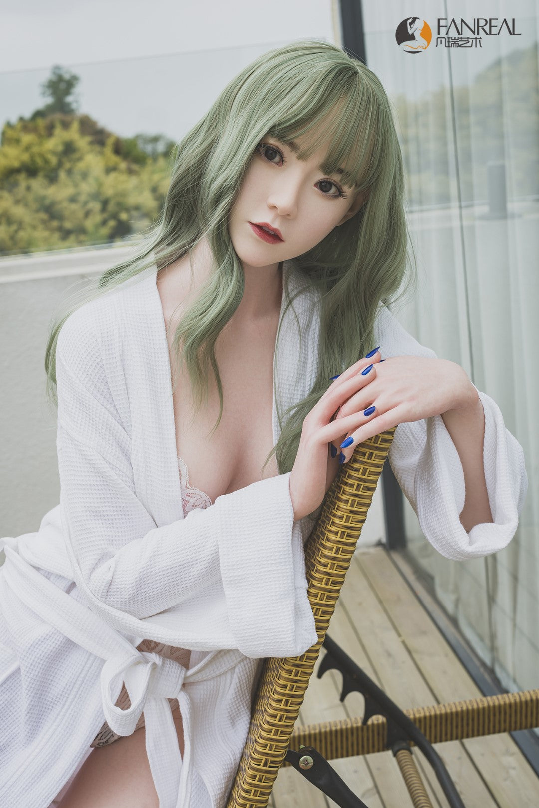 Qian Sexdocka (FanReal Doll 158cm B-kupa Silikon)