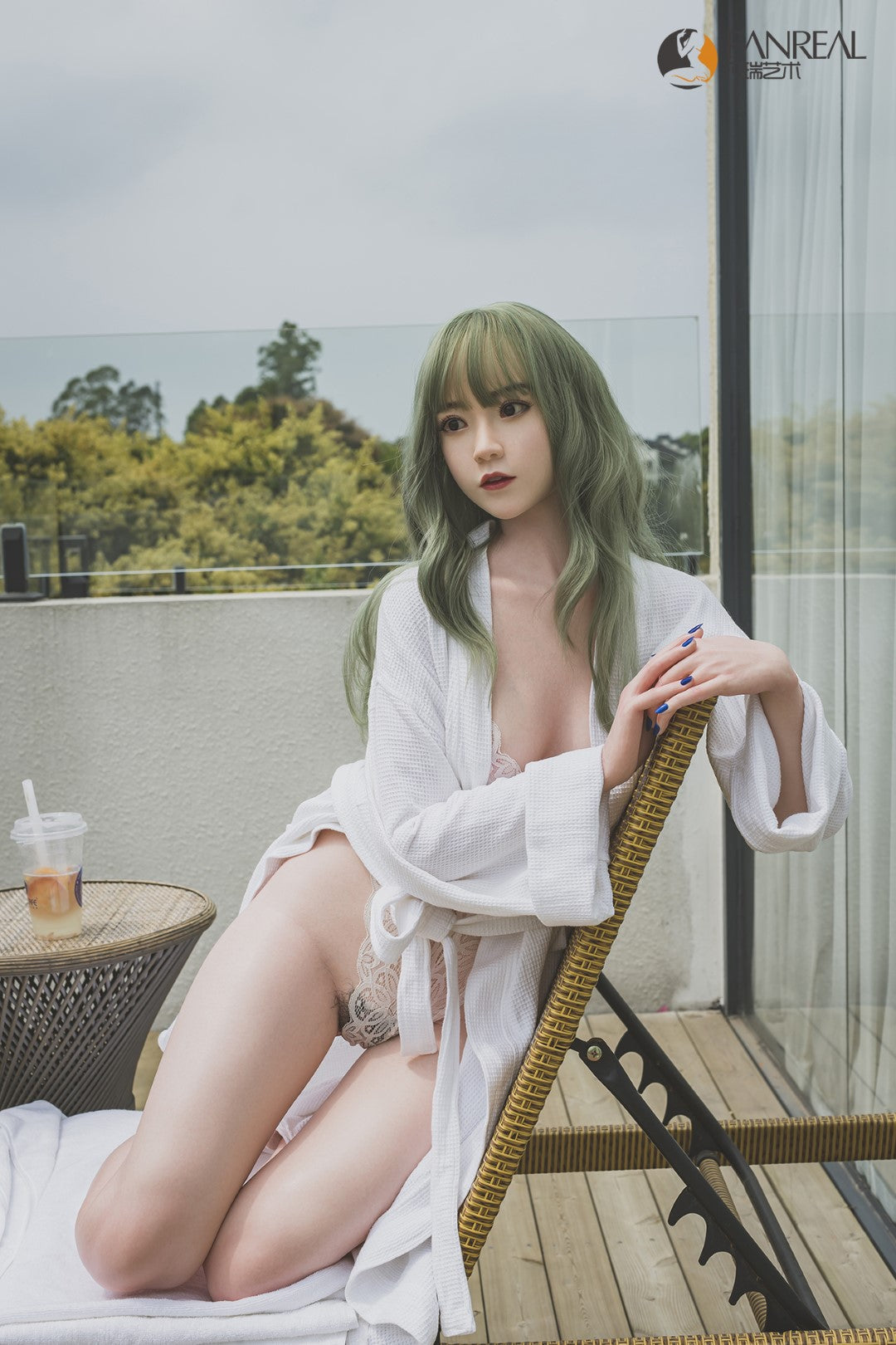 Qian Sexdocka (FanReal Doll 158cm B-kupa Silikon)