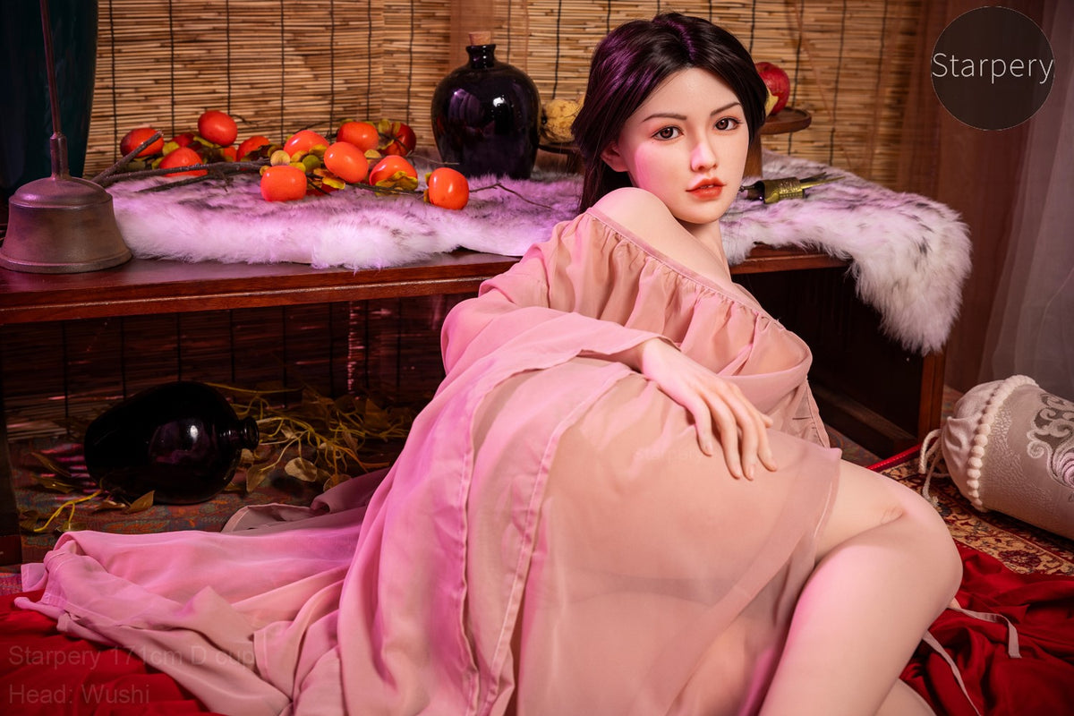 Wushi Sexdocka (Starpery 171cm D-kupa TPE+Silikon)