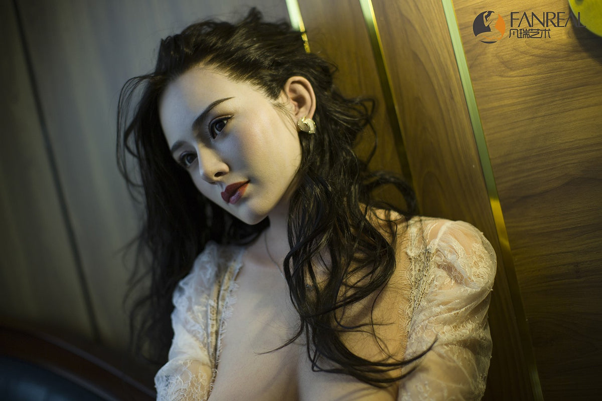 Ling Sexdocka (FanReal Doll 172cm E-kupa Silikon)