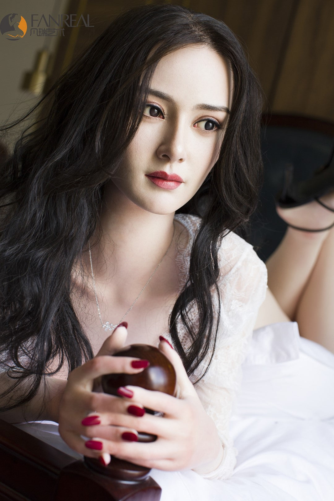 Ling Sexdocka (FanReal Doll 172cm E-kupa Silikon)