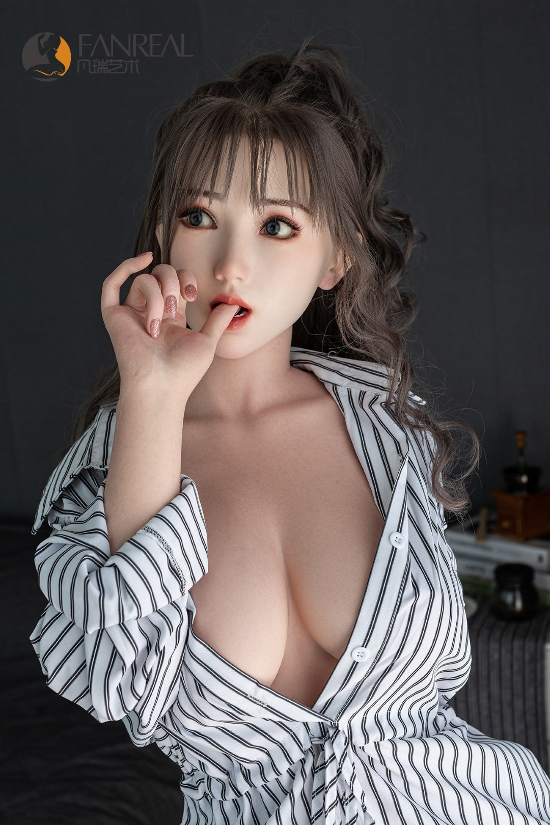 Jia Sexdocka (FanReal Doll 155cm F-kupa Silikon)