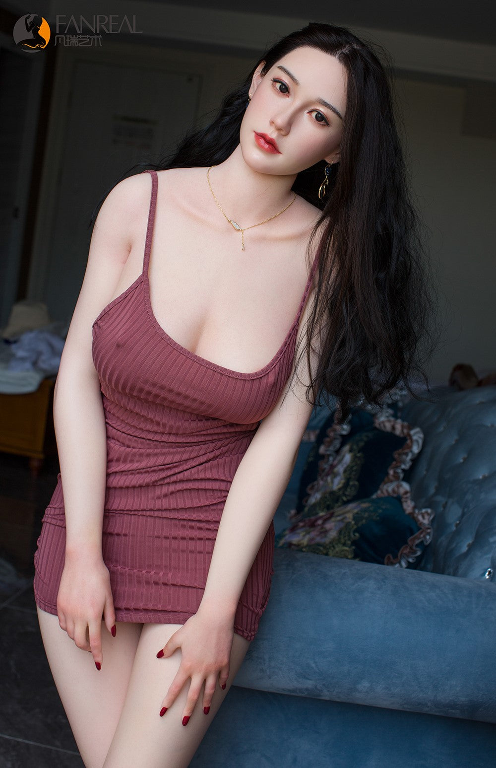 Vivi seksinukke (FanReal Doll 172cm Ecup silikoni)