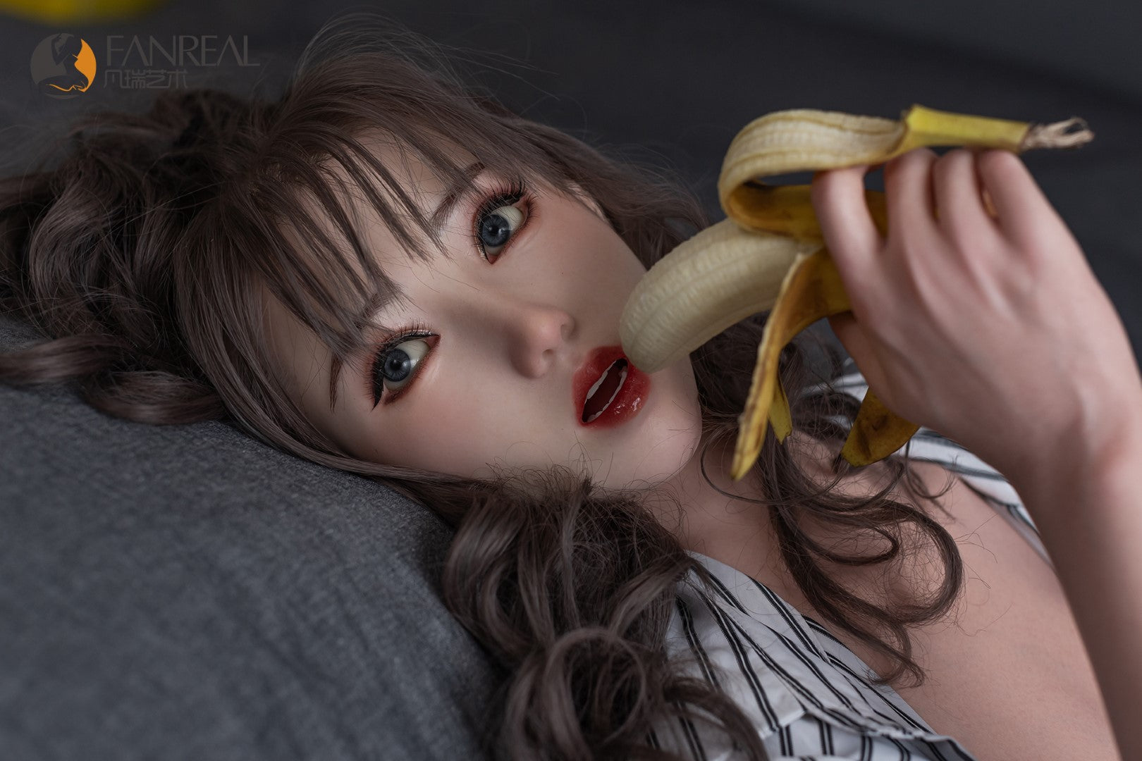Jia Sexdocka (FanReal Doll 155cm F-kupa Silikon)