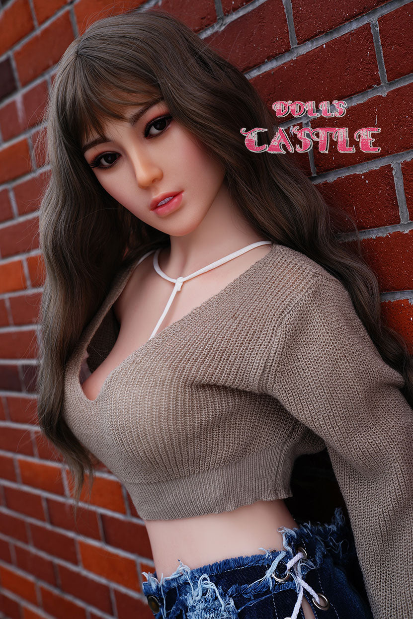 Minun seksinukke (Dolls Castle 156 cm B-cup #82 silikoni)