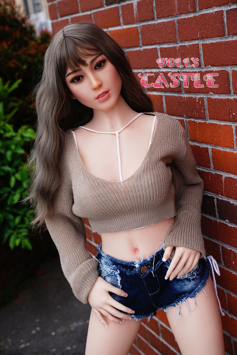 Minun seksinukke (Dolls Castle 156 cm B-cup #82 silikoni)
