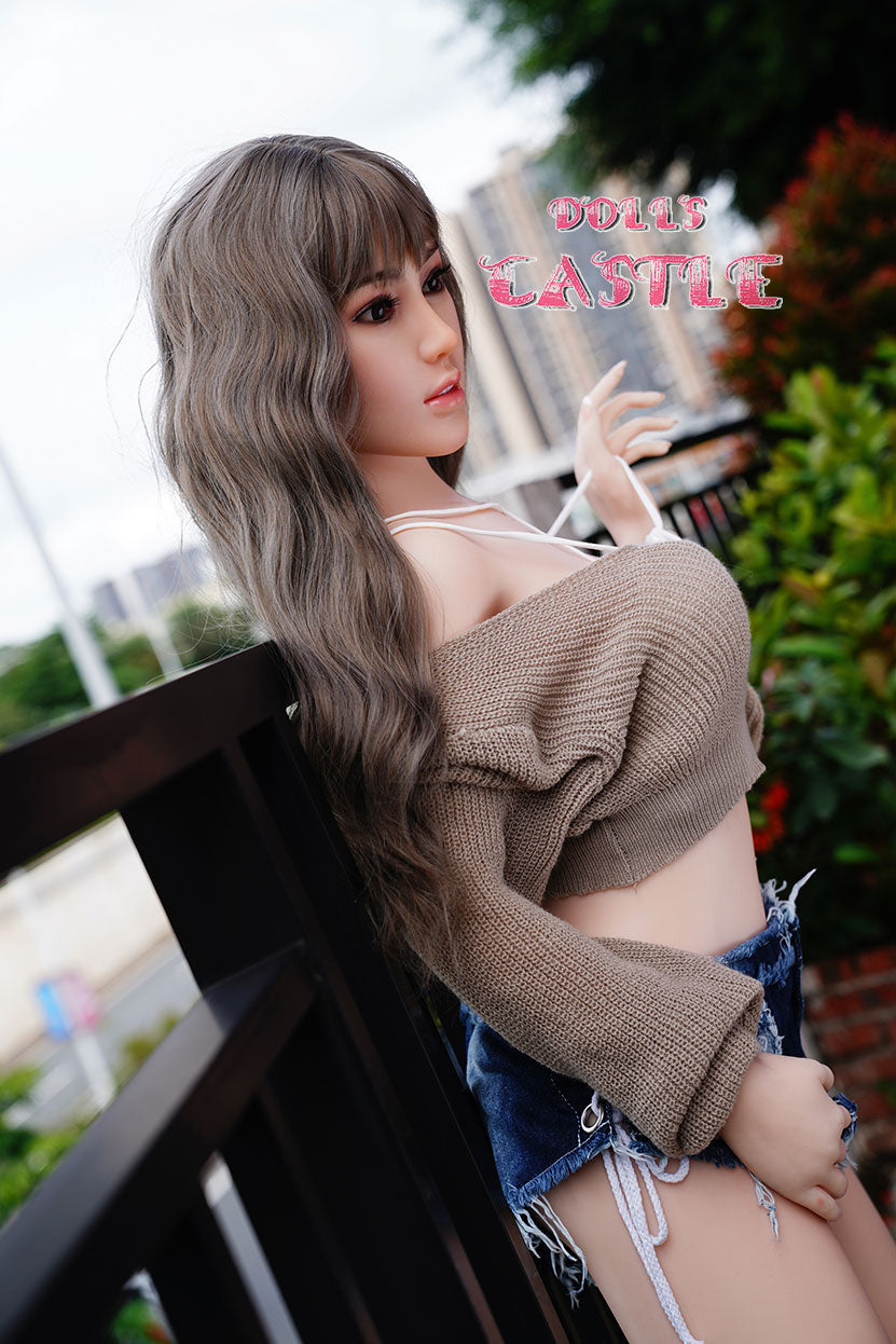 Minun seksinukke (Dolls Castle 156 cm B-cup #82 silikoni)