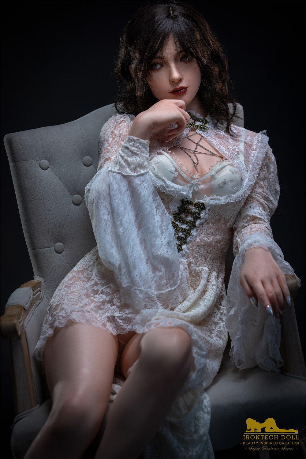 Nabi seksinukke (Irontech Doll 163cm B-cup P36 silikoni)