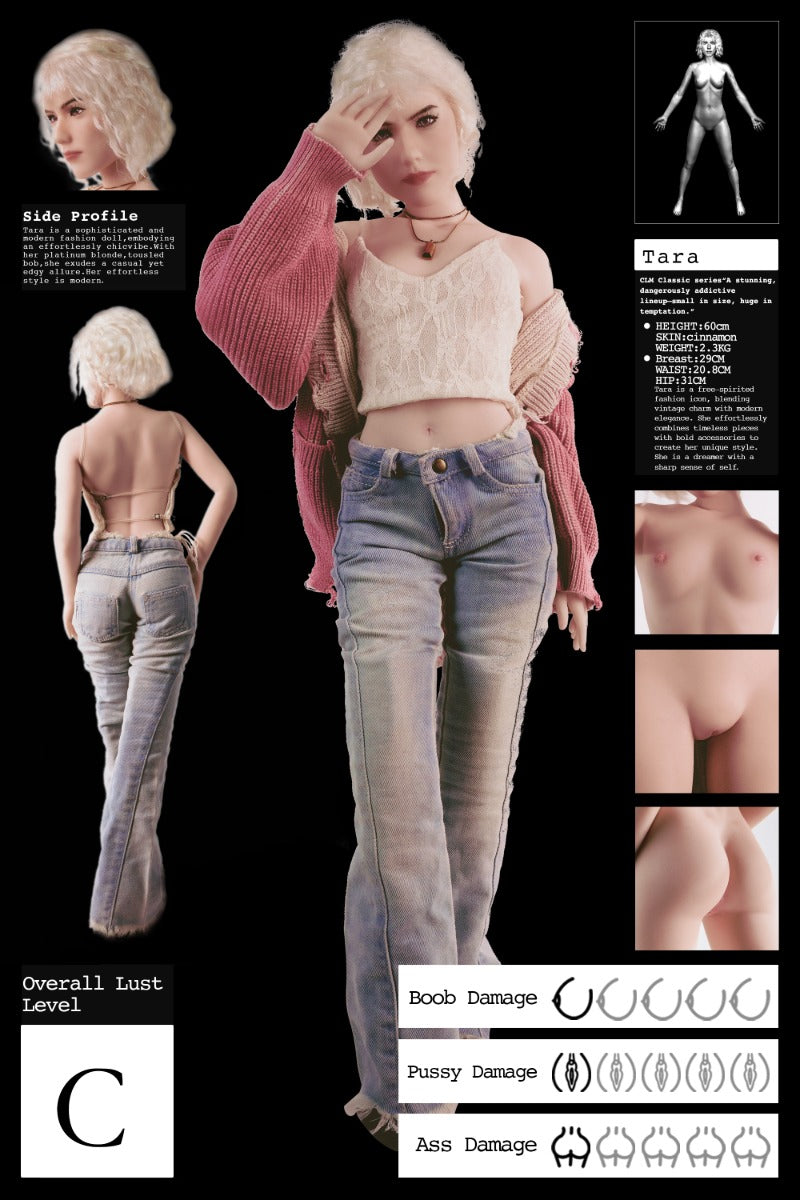 Tara Sexdocka (Climax Doll Mini 60cm S-kupa Silikon)