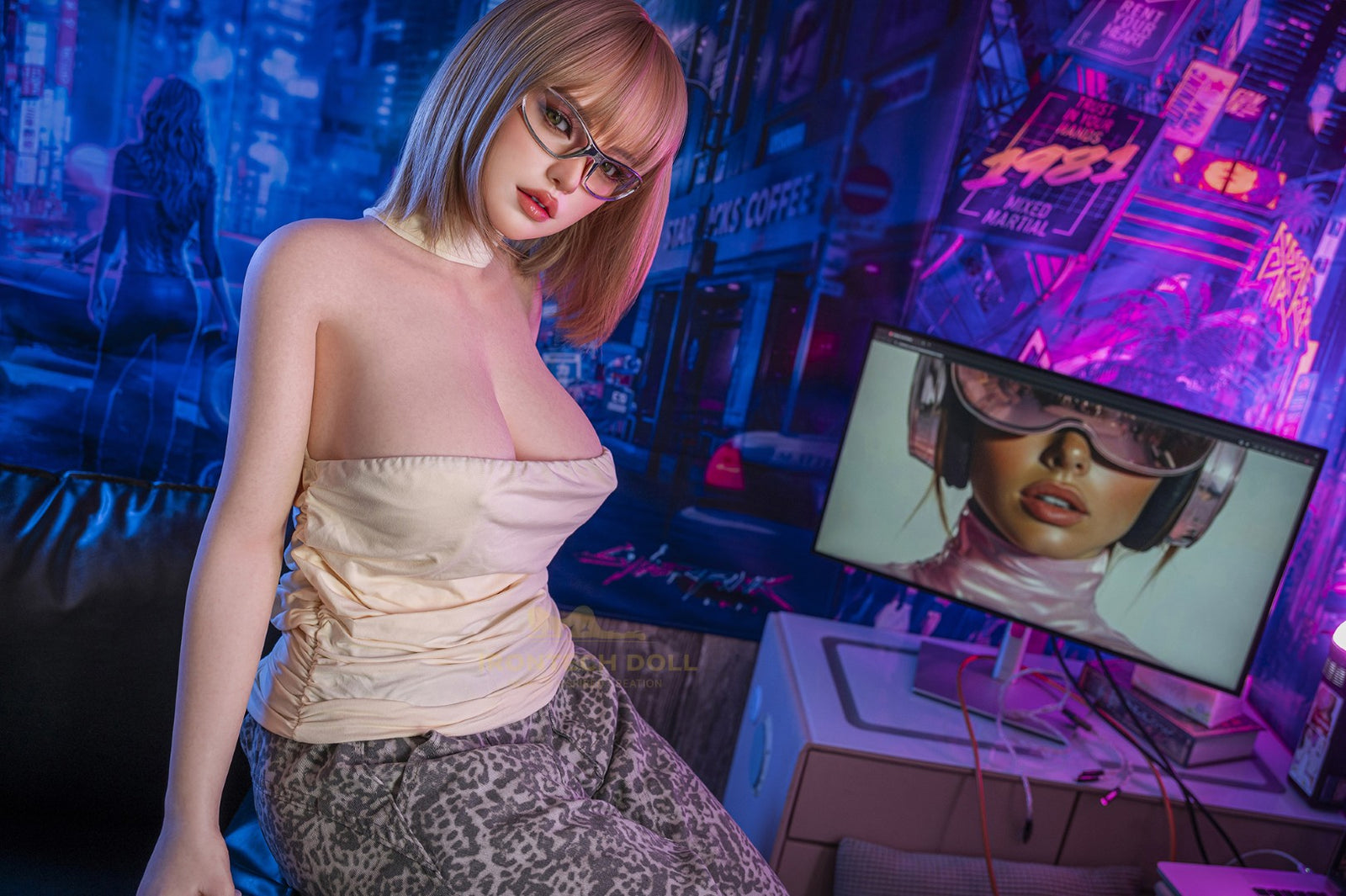 Eileen Akiyama Sexdocka (Irontech Doll 165cm F-kupa S40 Silikon)