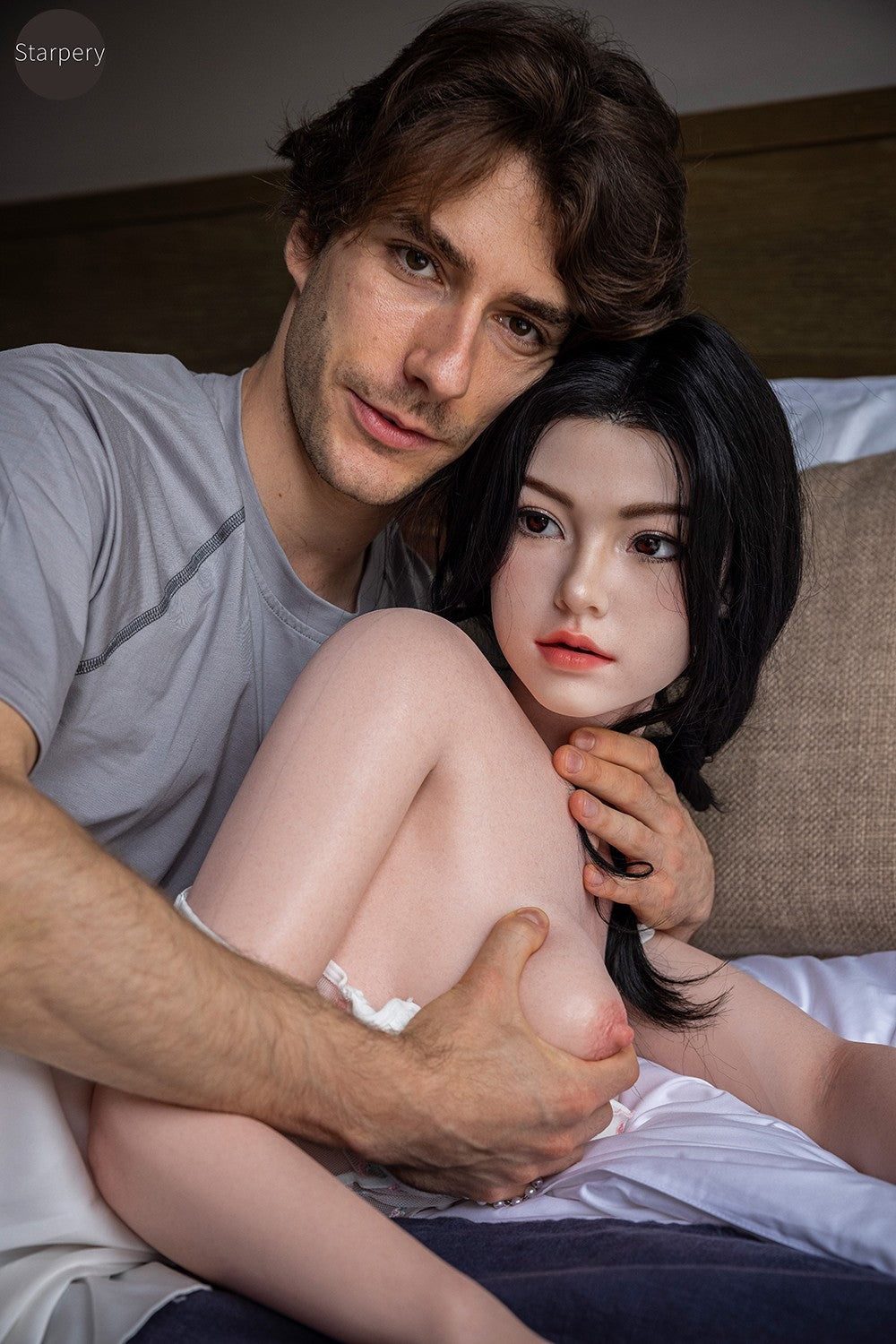 Qingwen seksinukke (Starpery 176 cm c-cup TPE+silikoni)