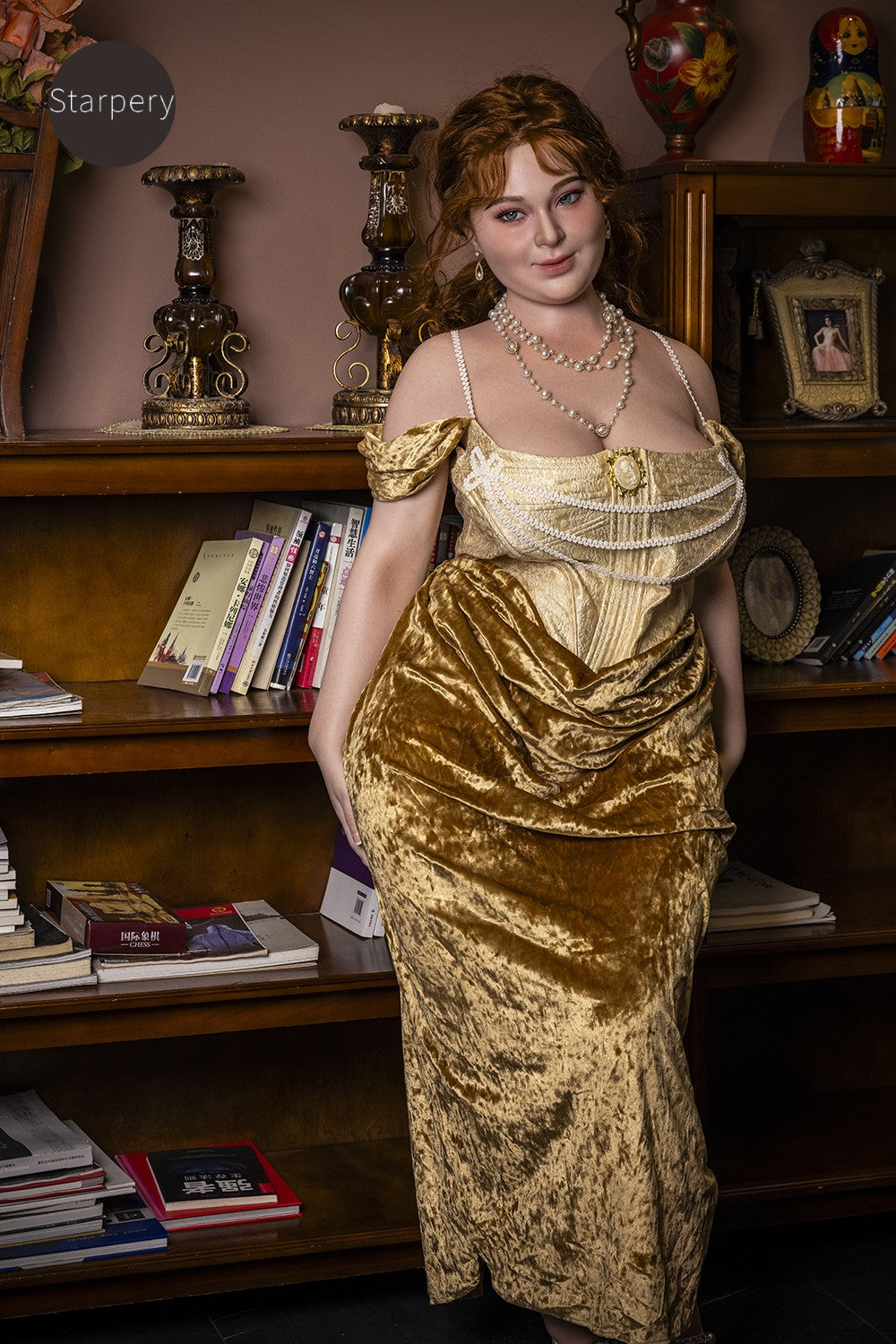 Ivory Sexdocka (Starpery 161cm H-kupa TPE+Silikon)