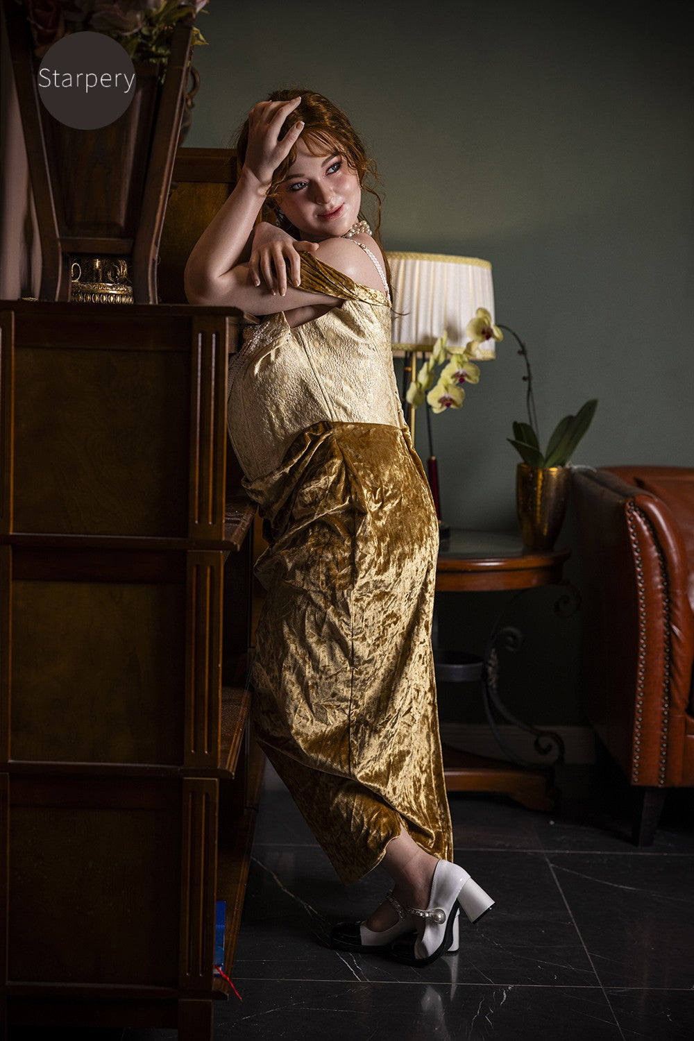 Ivory Sexdocka (Starpery 161cm H-kupa TPE+Silikon)