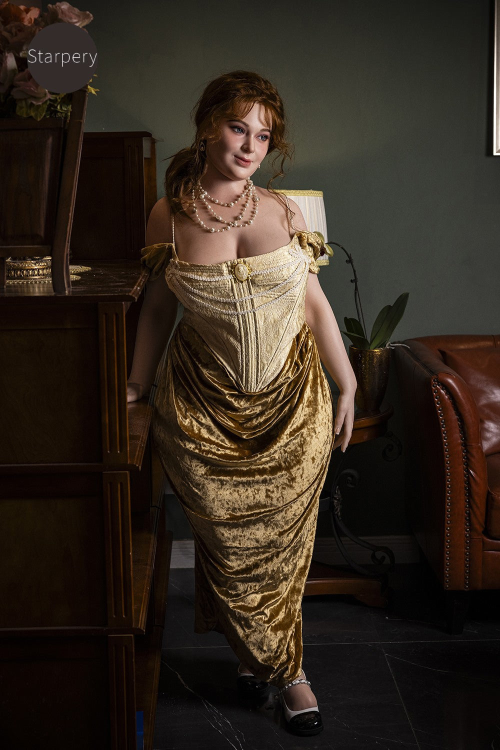 Ivory Sexdocka (Starpery 161cm H-kupa TPE+Silikon)