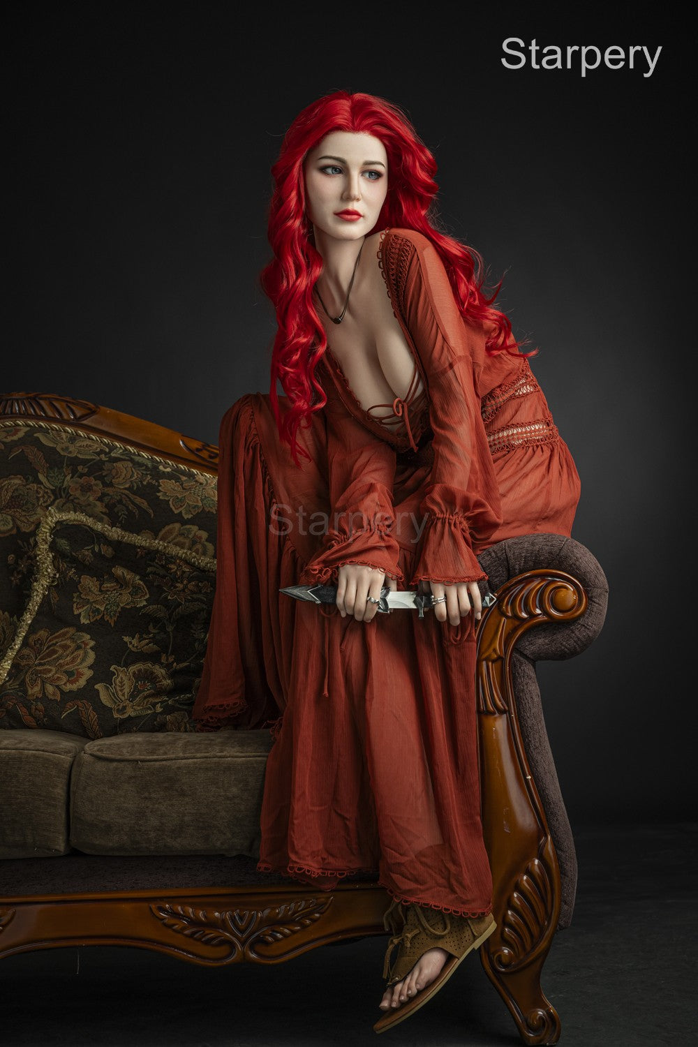 Eva Sexdocka (Starpery 171cm D-kupa TPE+Silikon)