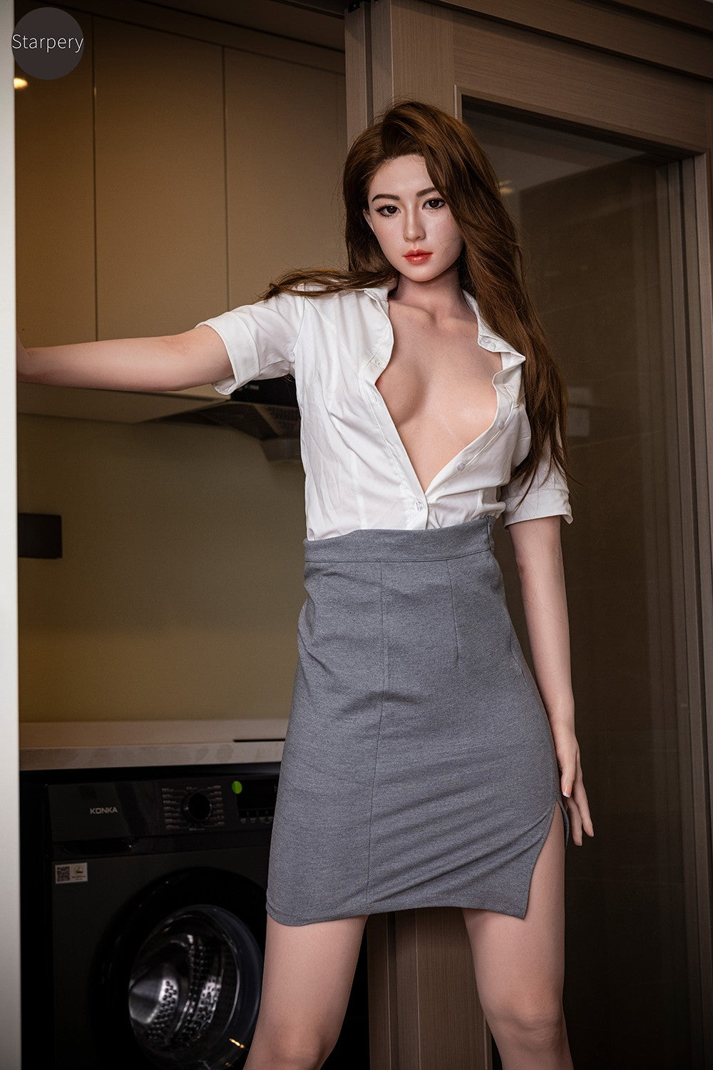 Yuyan seksinukke (Starpery 176 cm C-cup TPE+silikoni)