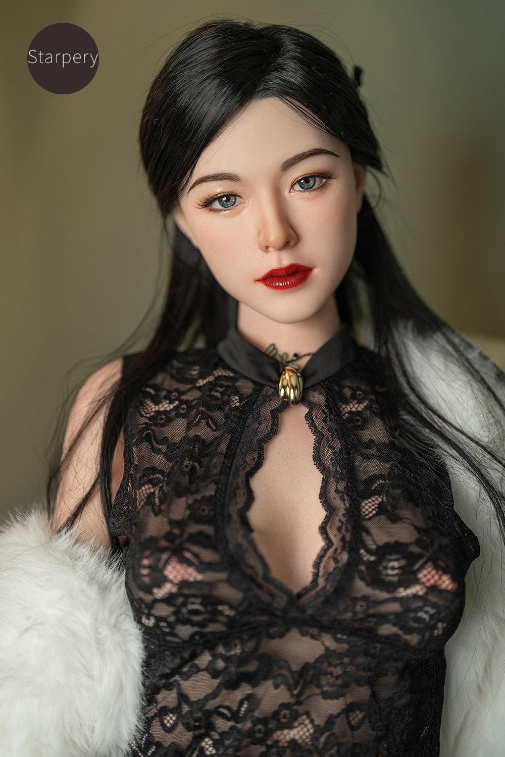 Kellia seksinukke (Starpery 176 cm c-cup TPE+silikoni)