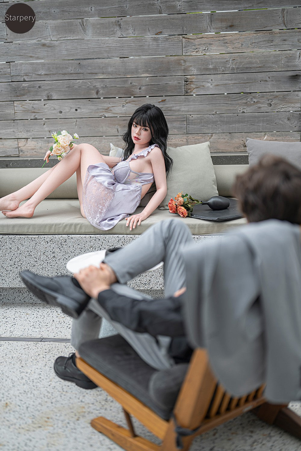 Barbara seksinukke (Starpery 171cm D-cup TPE+silikoni)