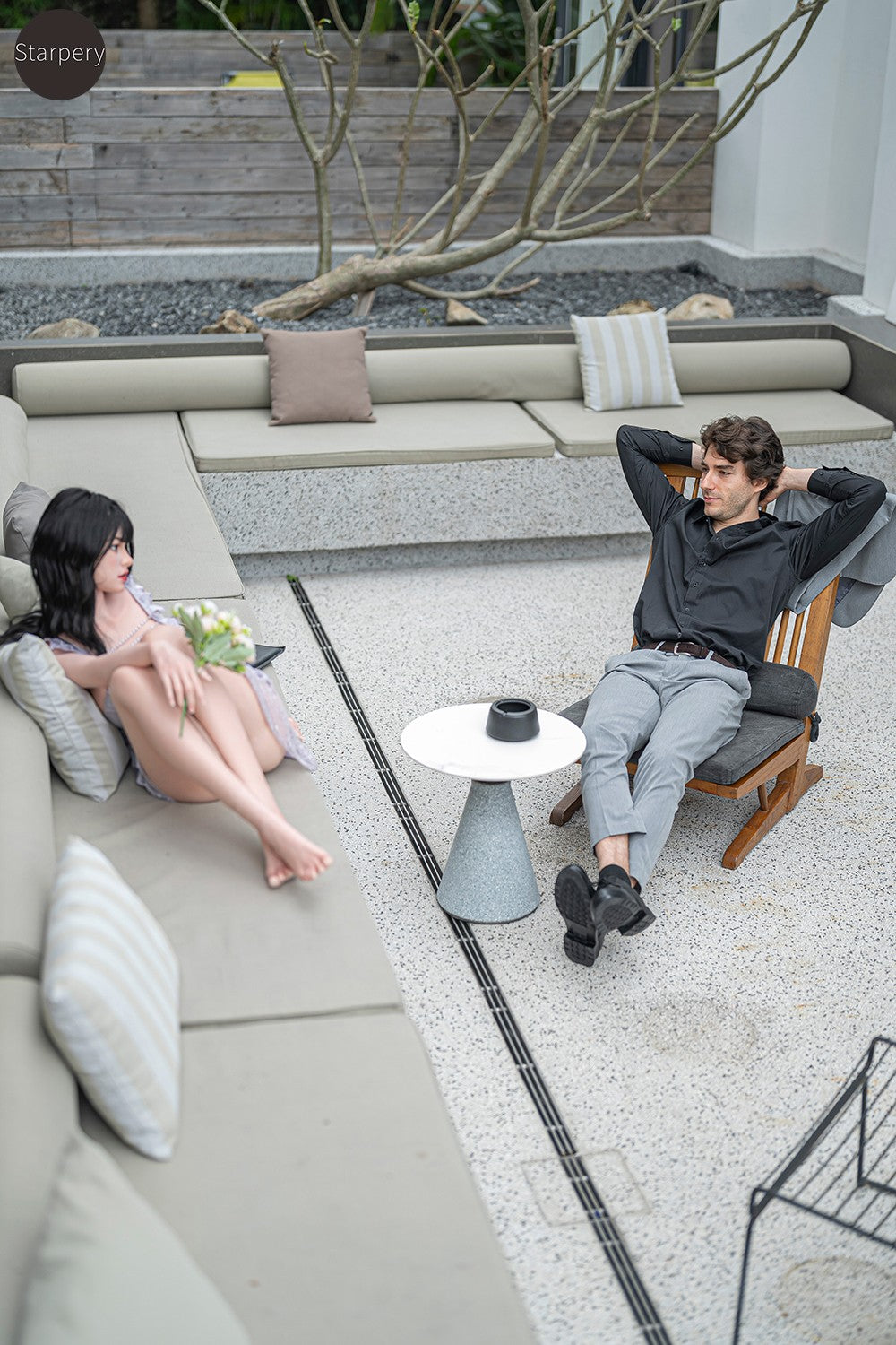 Barbara seksinukke (Starpery 171cm D-cup TPE+silikoni)