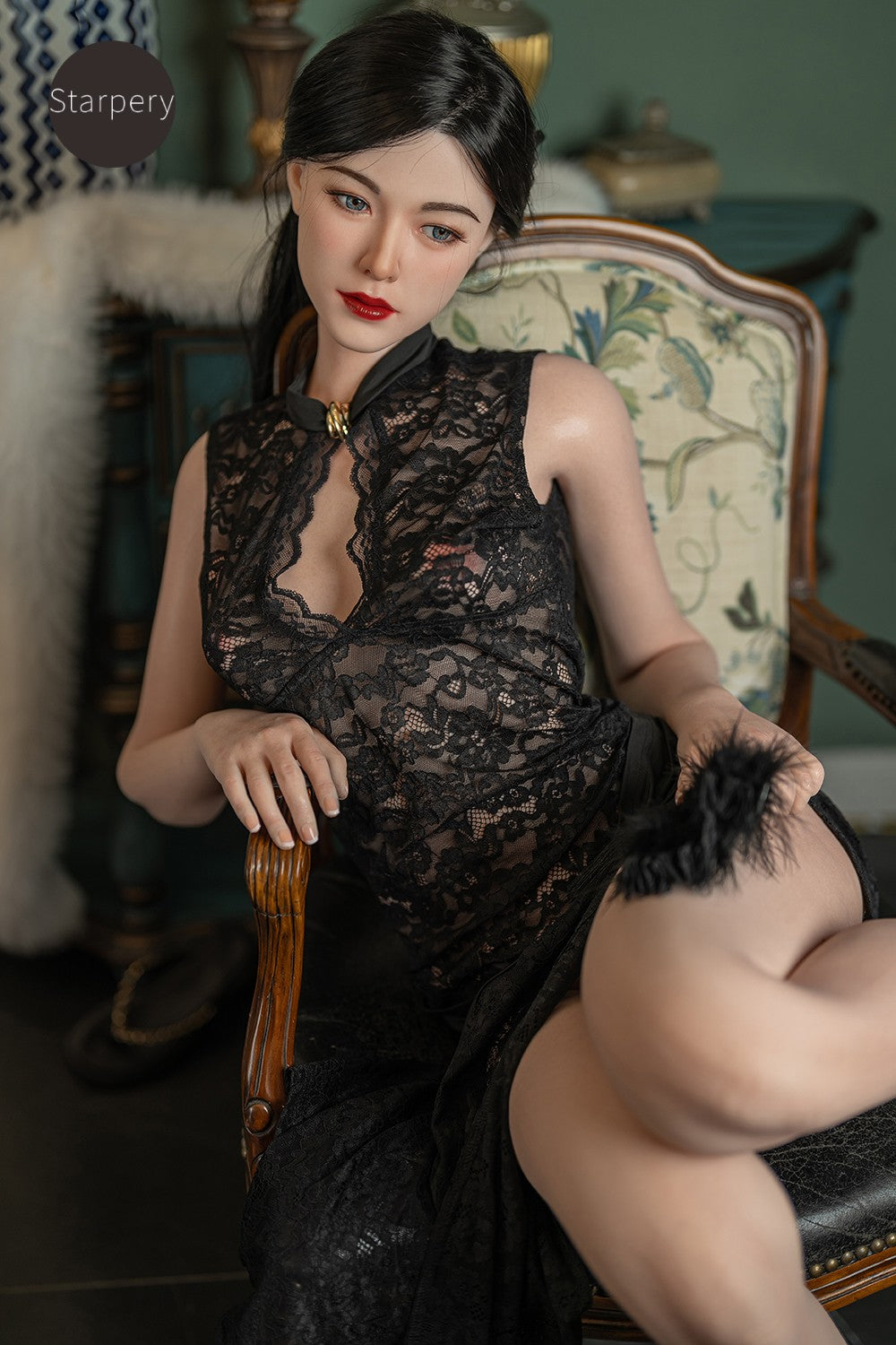 Kelly seksinukke (Starpery 176 cm C-cup TPE+silikoni)