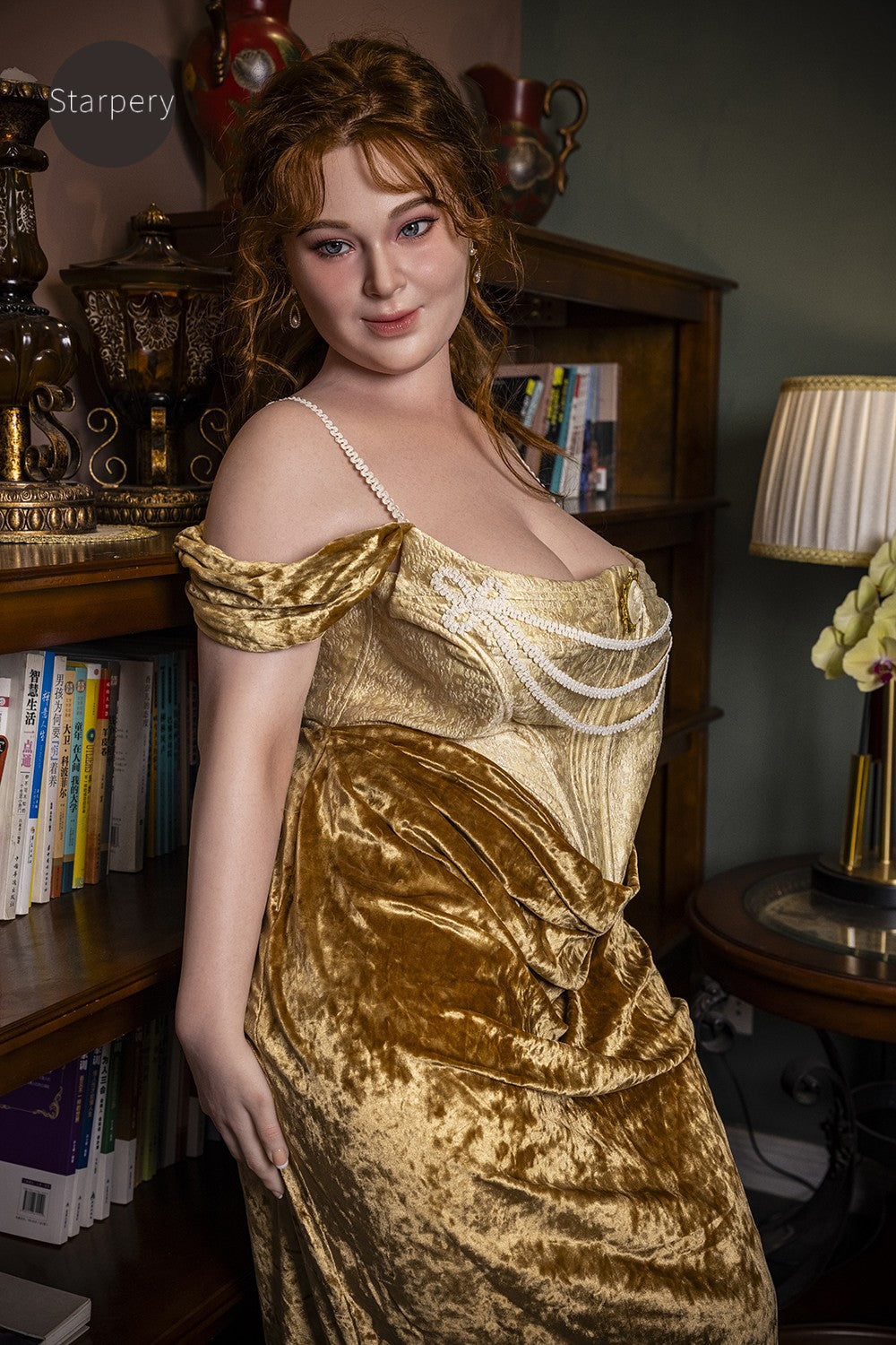 Ivory Sexdocka (Starpery 161cm H-kupa TPE+Silikon)