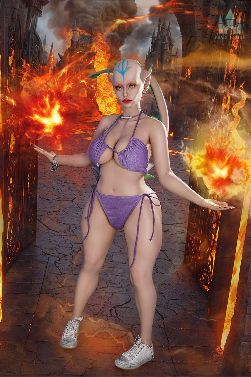 Pandora Sexdocka (Dolls Castle 153cm G-Kupa #A135 Silikon)