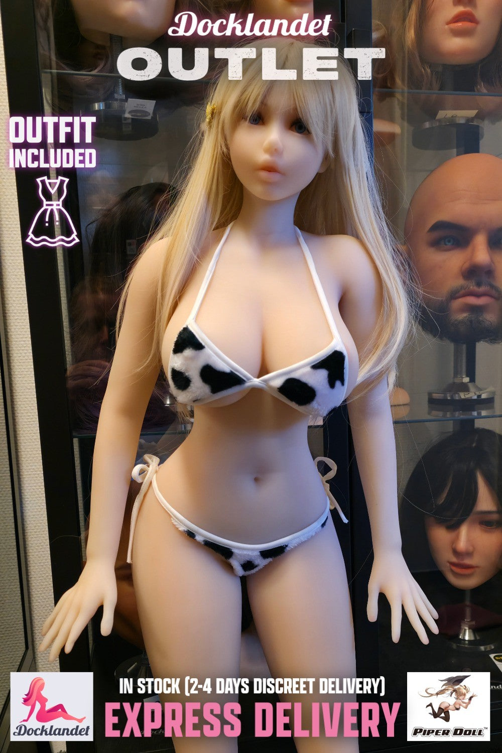Ariel Sexdocka (Piper Doll 100cm J-Kupa TPE) EXPRESS OUTLET