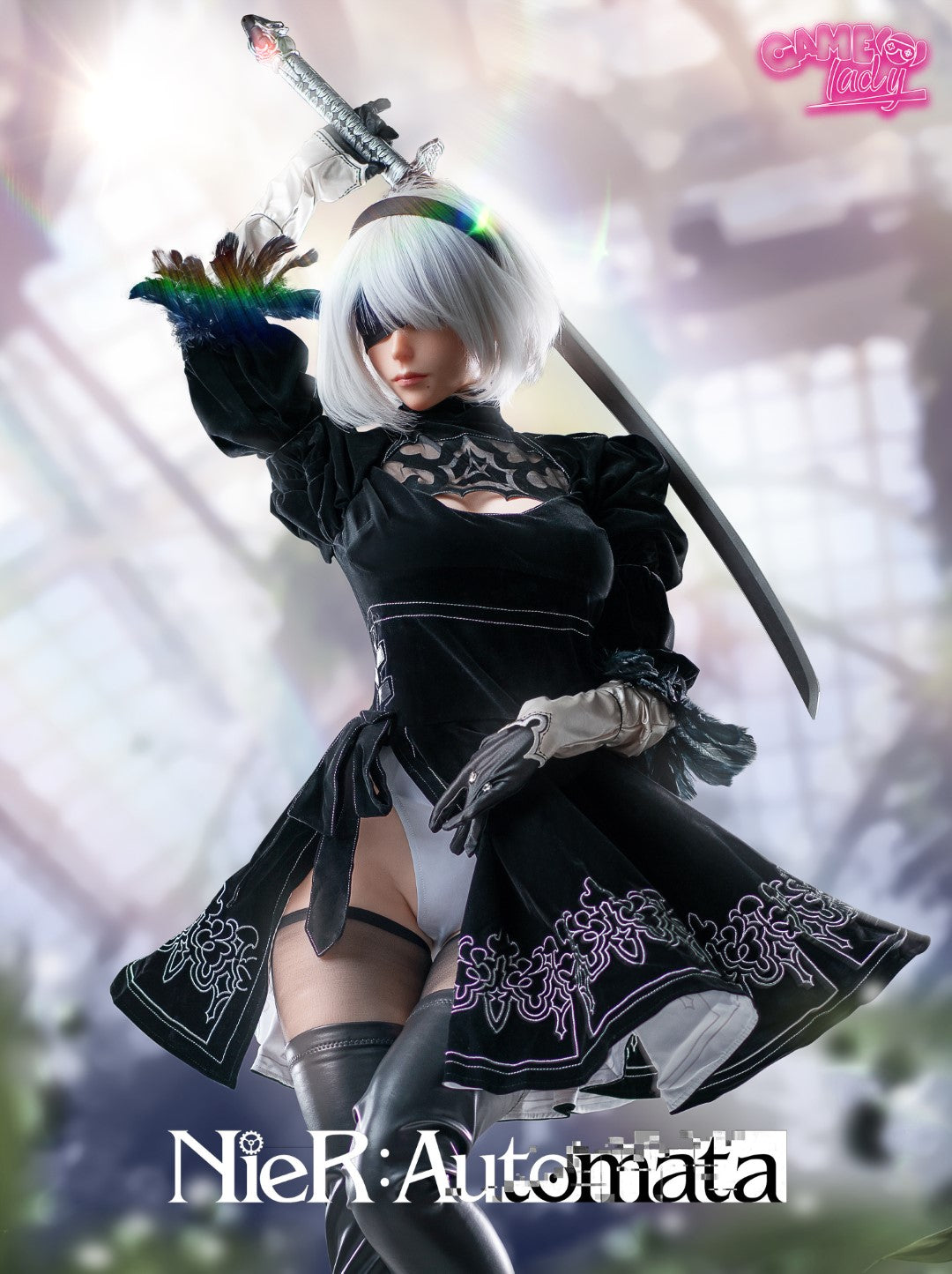 Yorha 2B Sexdocka (Game Lady 171cm E-Kupa No.18 Silikon) EXPRESS