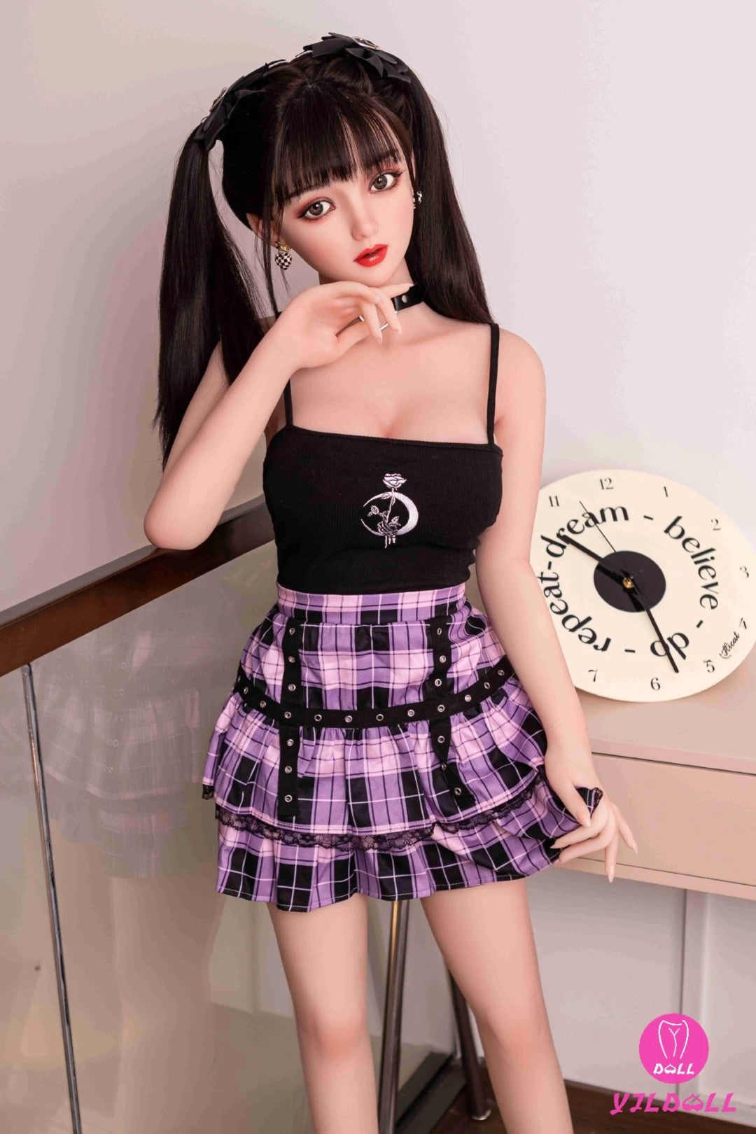 Jaylah seksinukke (YJL Doll 148 cm D-cup #375 TPE+silikoni)